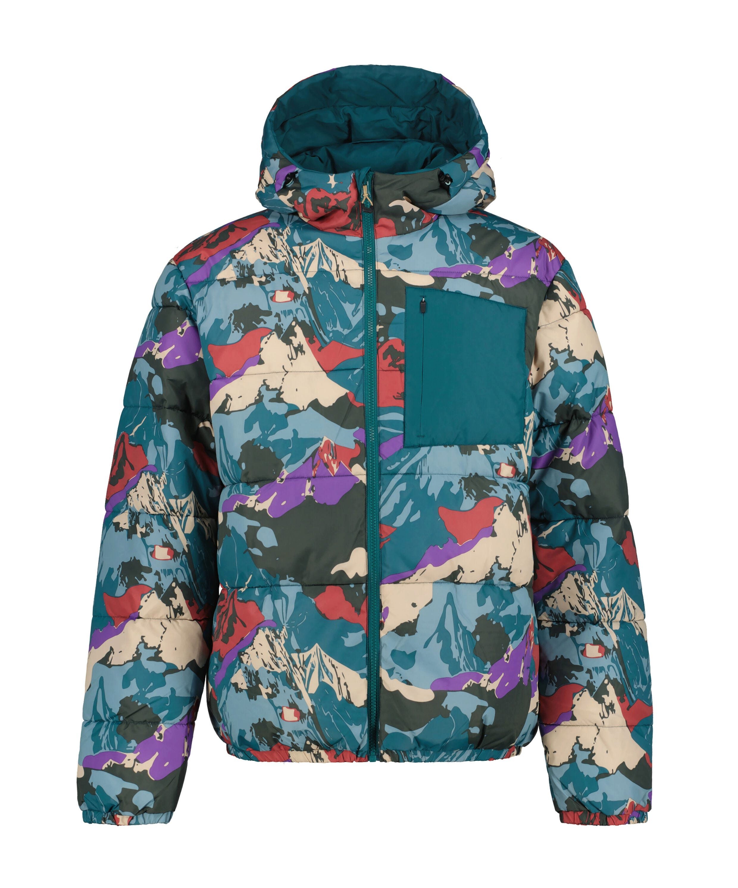 Icepeak Steppjacke H WENDE STEPPJACKE MONSON für Erwachsene, aus Polyester, mit Wattierung, sportlicher Stil