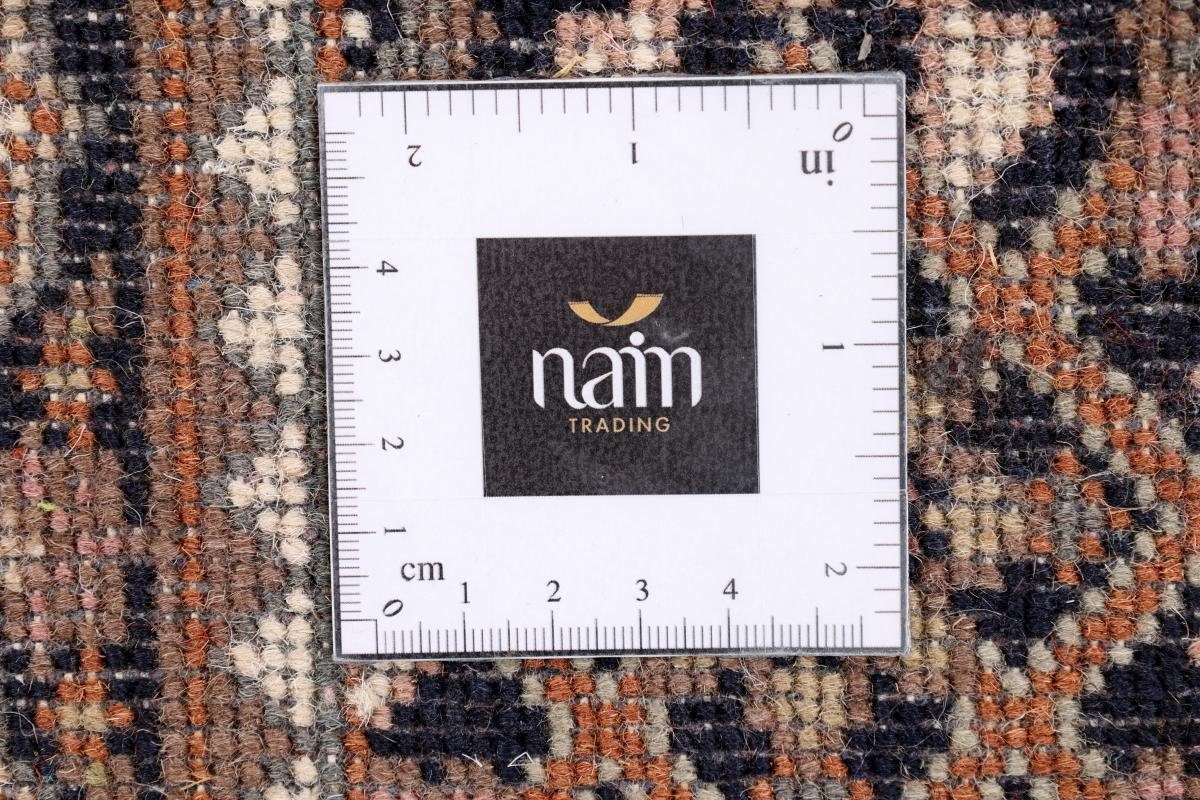 15 mm Läufer, Herati Orientteppich rechteckig, Handgeknüpfter Orientteppich Trading, Höhe: 72x137 Indo Nain