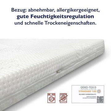 Topper FMP orthopädische Comfort Matratzenauflage 8 cm hoch, Viscoschaum, FMP Matratzenmanufaktur, (1-tlg), Für Druckentlastung und mehr Komfort