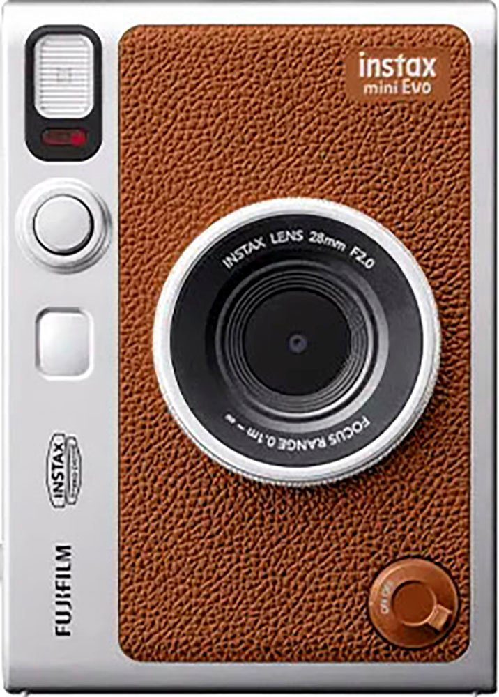 Qualität garantiert FUJIFILM Mini Evo Brown Sofortbildkamera (Bluetooth)