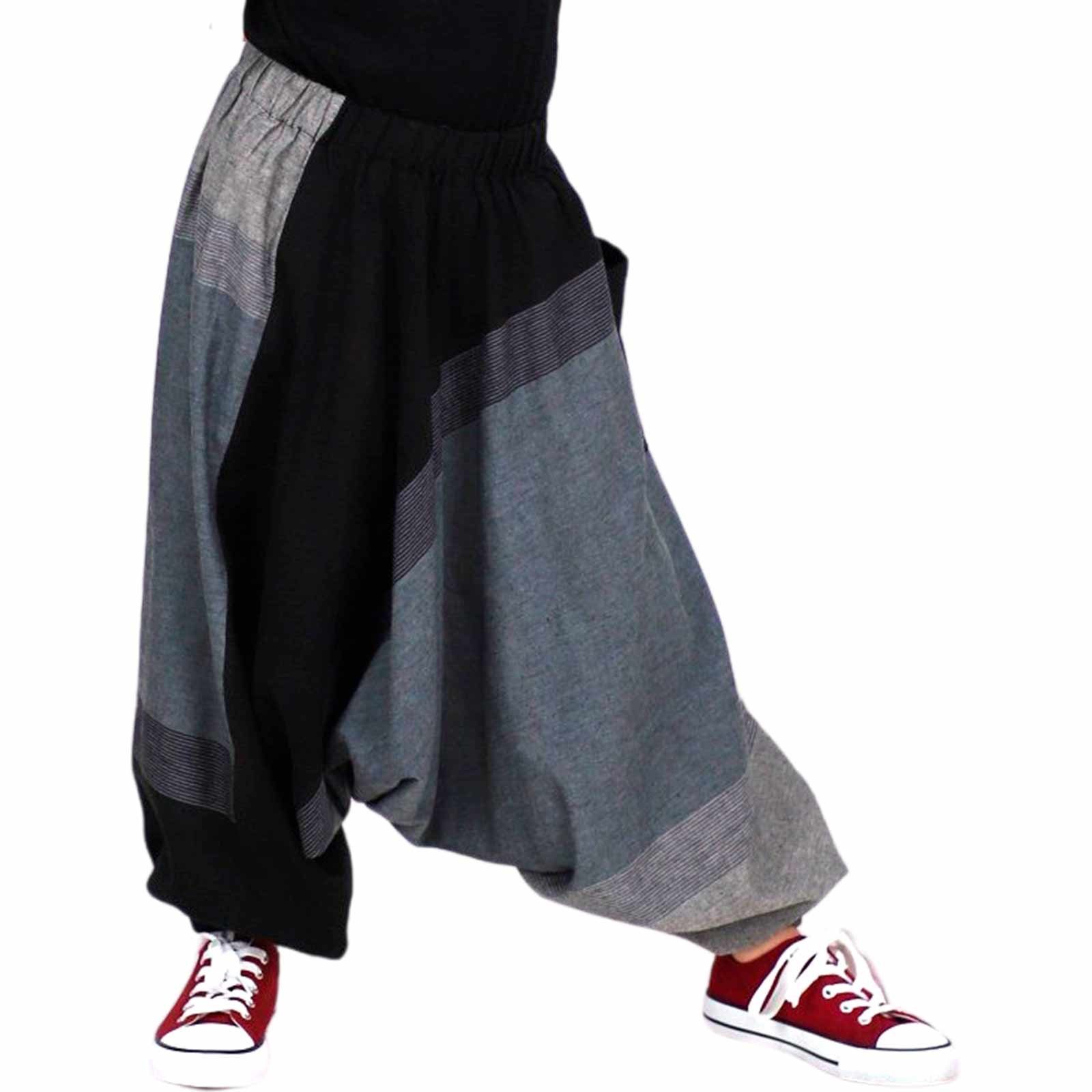 KUNST UND MAGIE Haremshose/Jodhpur-Hose Kinder Haremshose Aladin Hose Hippie Kids Pluderhose Boho Kinderhose