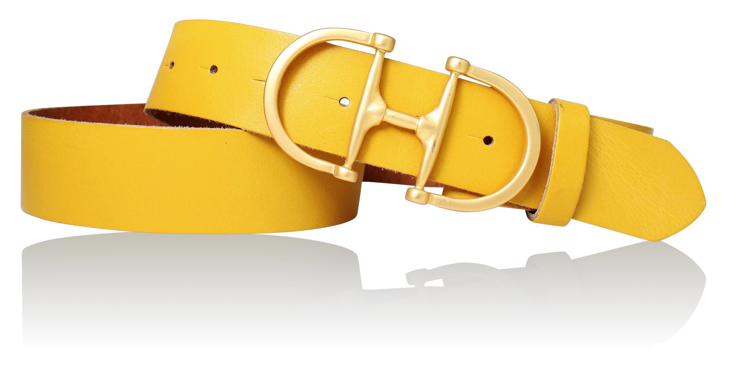 Schmuckschnalle, echt mit Damengürtel vergoldet 4 FRONHOFER goldener Curry Hüftgürtel 19093 cm