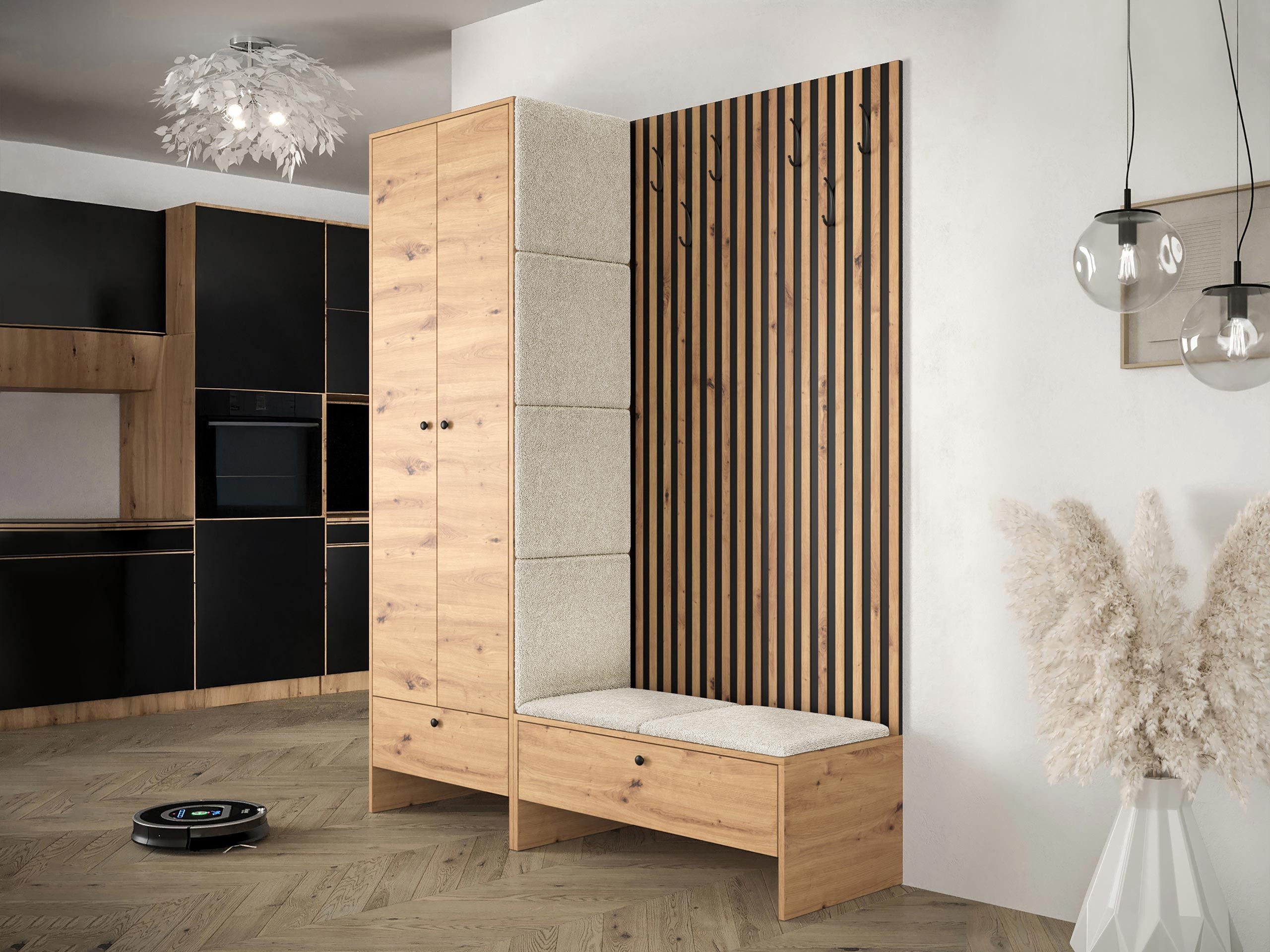 MIRJAN24 Garderoben-Set Balma III, (Komplett-Set, Kleiderschrank, günstig online kaufen