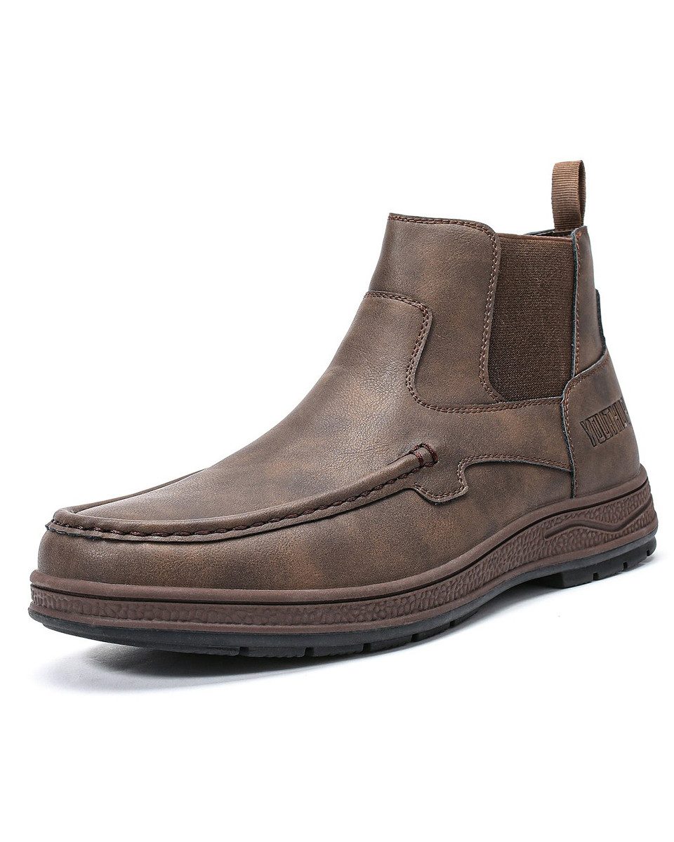 YOUTHUP Stiefel Herren Stiefel, rutschfeste Outdoor-Chelsea-Boots