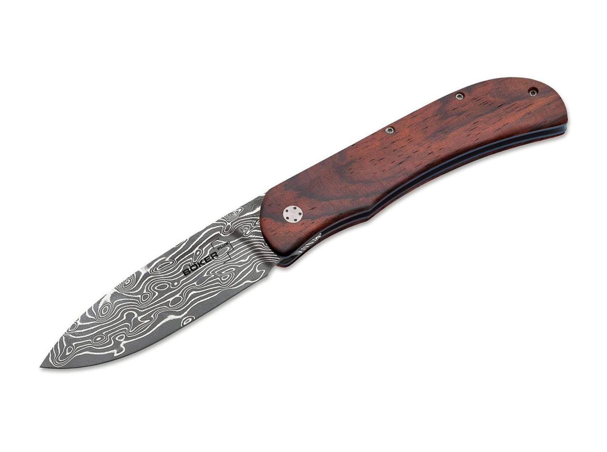 Böker Plus Taschenmesser Böker Plus Exskelibur 1 Damast Cocobolo