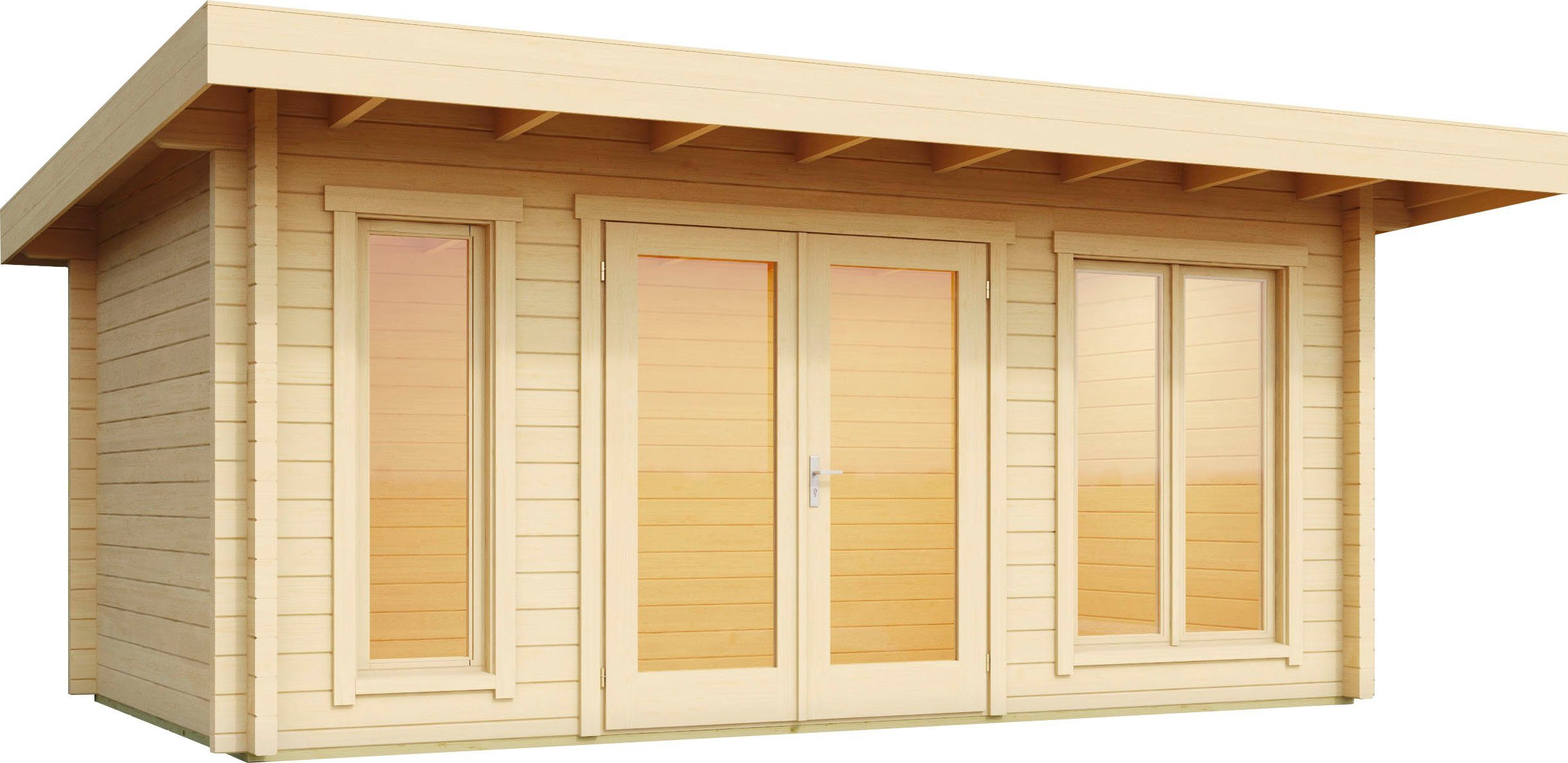 LASITA MAJA Gartenhaus DORSET, BxT: 510x360 cm, (Set, inkl. Fussbodenbretter zum verlegen)