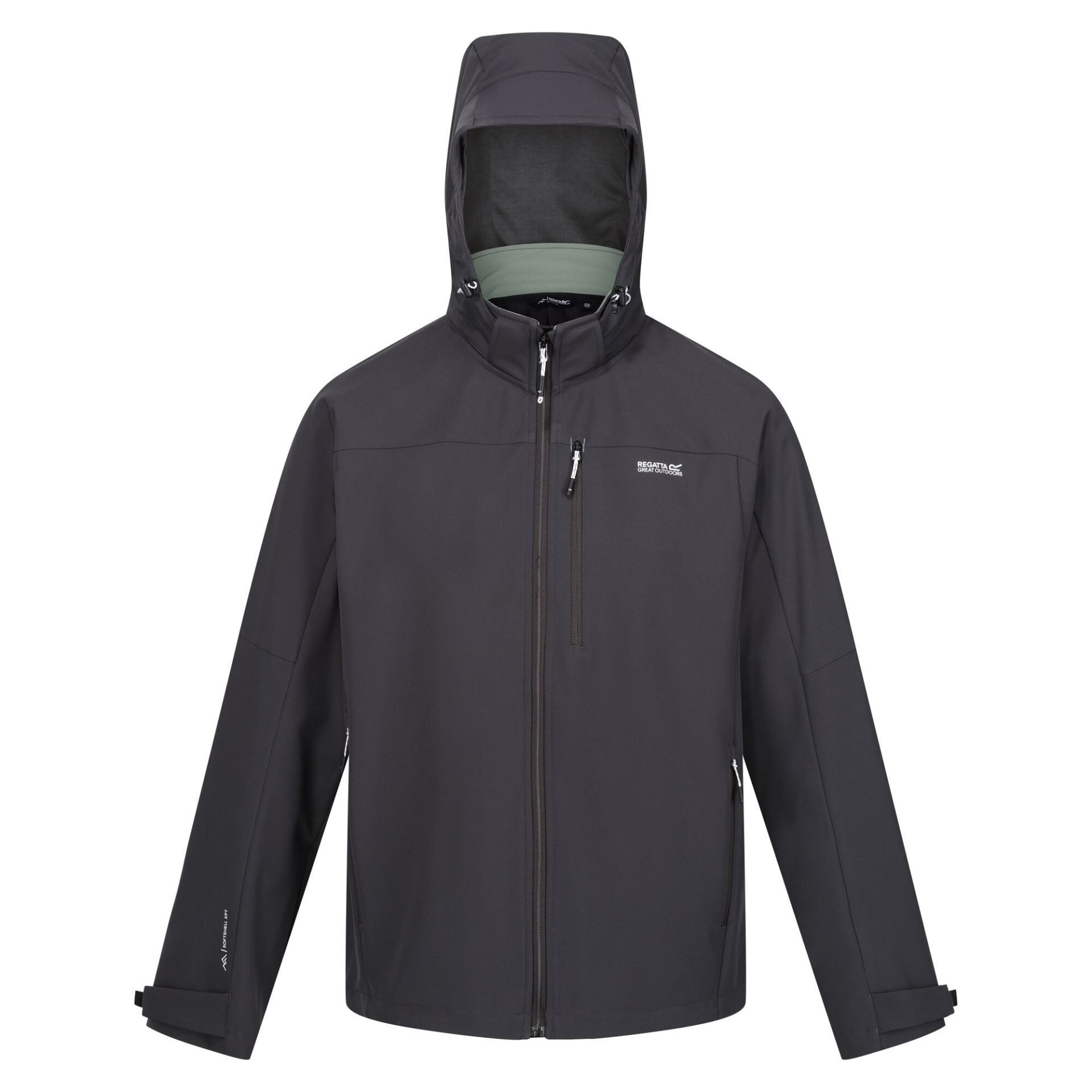 Regatta Outdoorjacke Regatta Arana wasserdichte Herren Softshelljacke Ash Green RML255 IKK