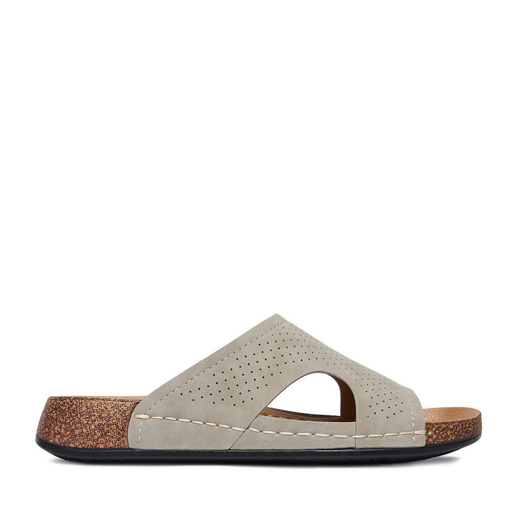Go Soft Go Soft Damen-Flip-Flops, Grau Badepantolette