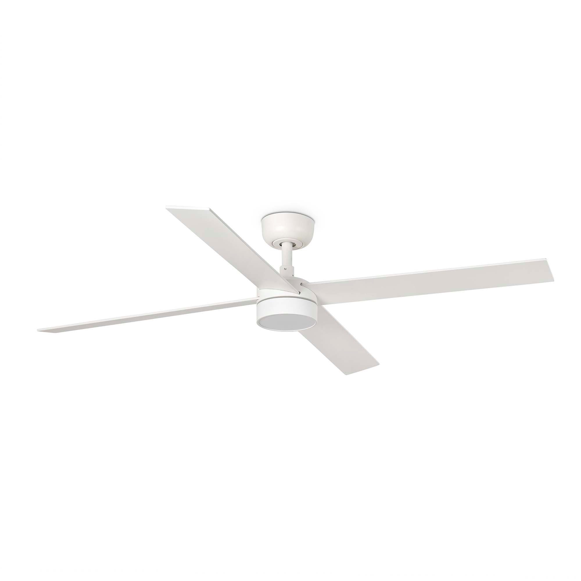 FARO Barcelona Deckenventilator Rudder L 4, dimmbar