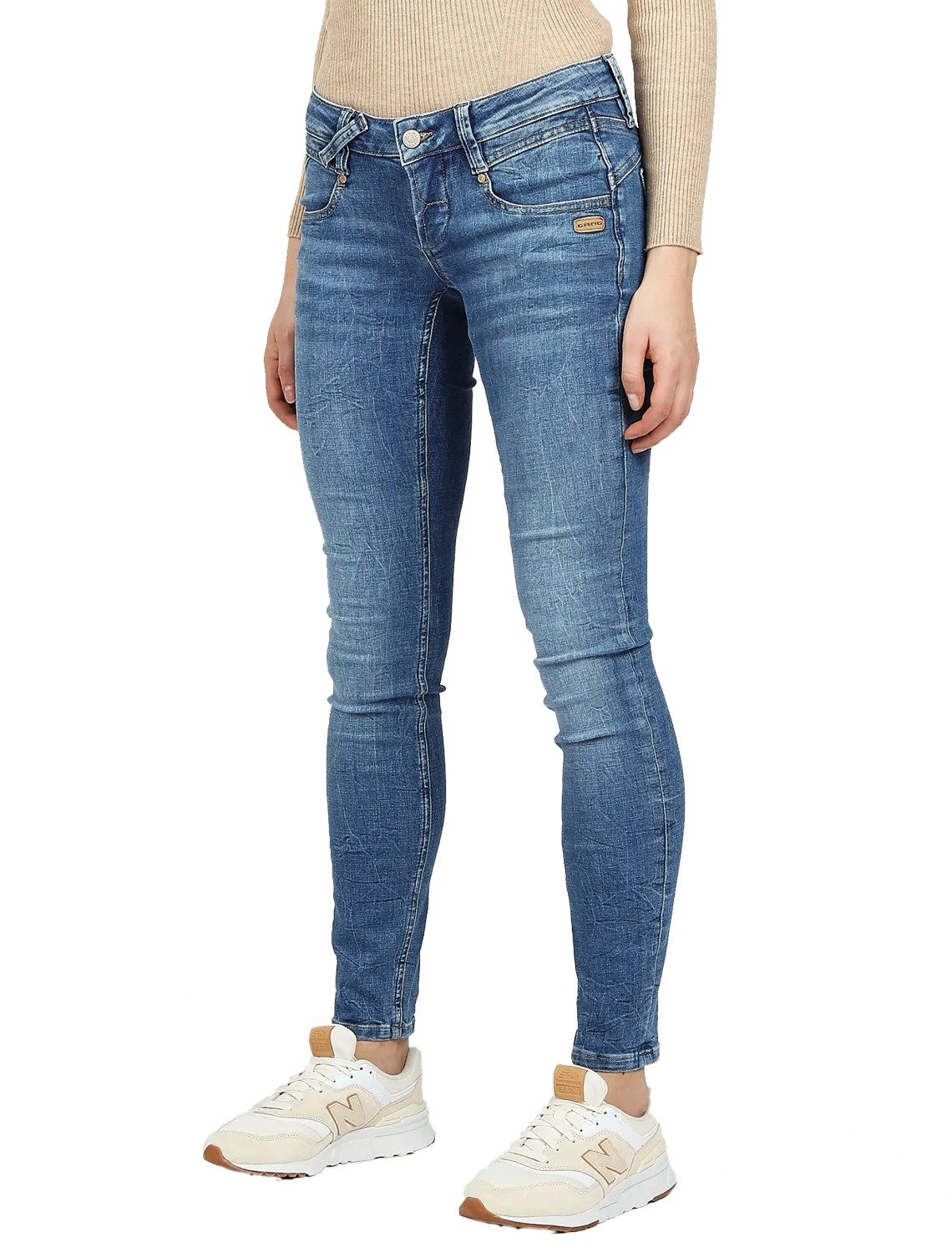 GANG Slim-fit-Jeans Gang Nena Skinny Denim (1-tlg) günstig online kaufen