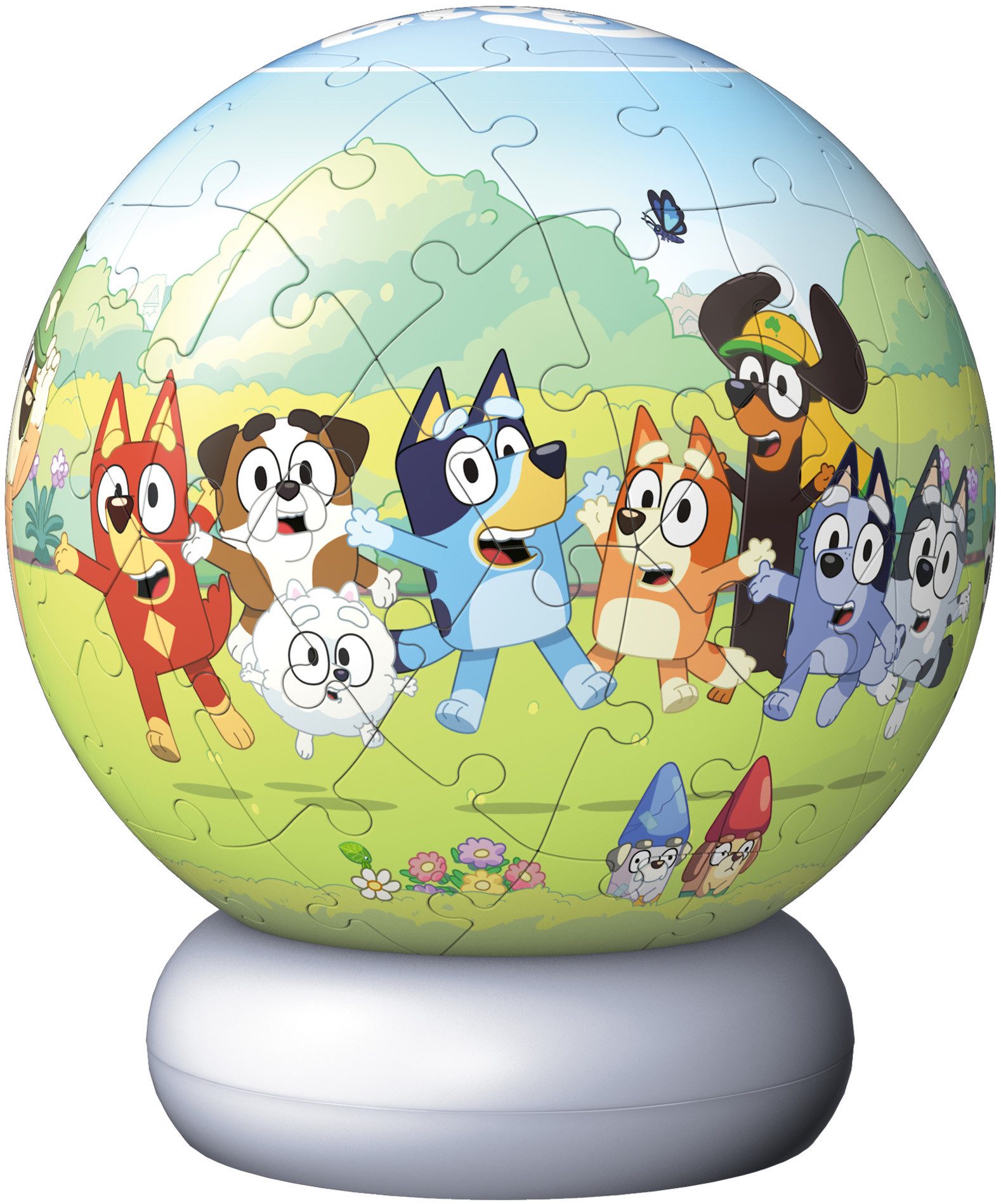 Ravensburger Puzzleball Nachtlicht Bluey, 72 Puzzleteile, beleuchtet
