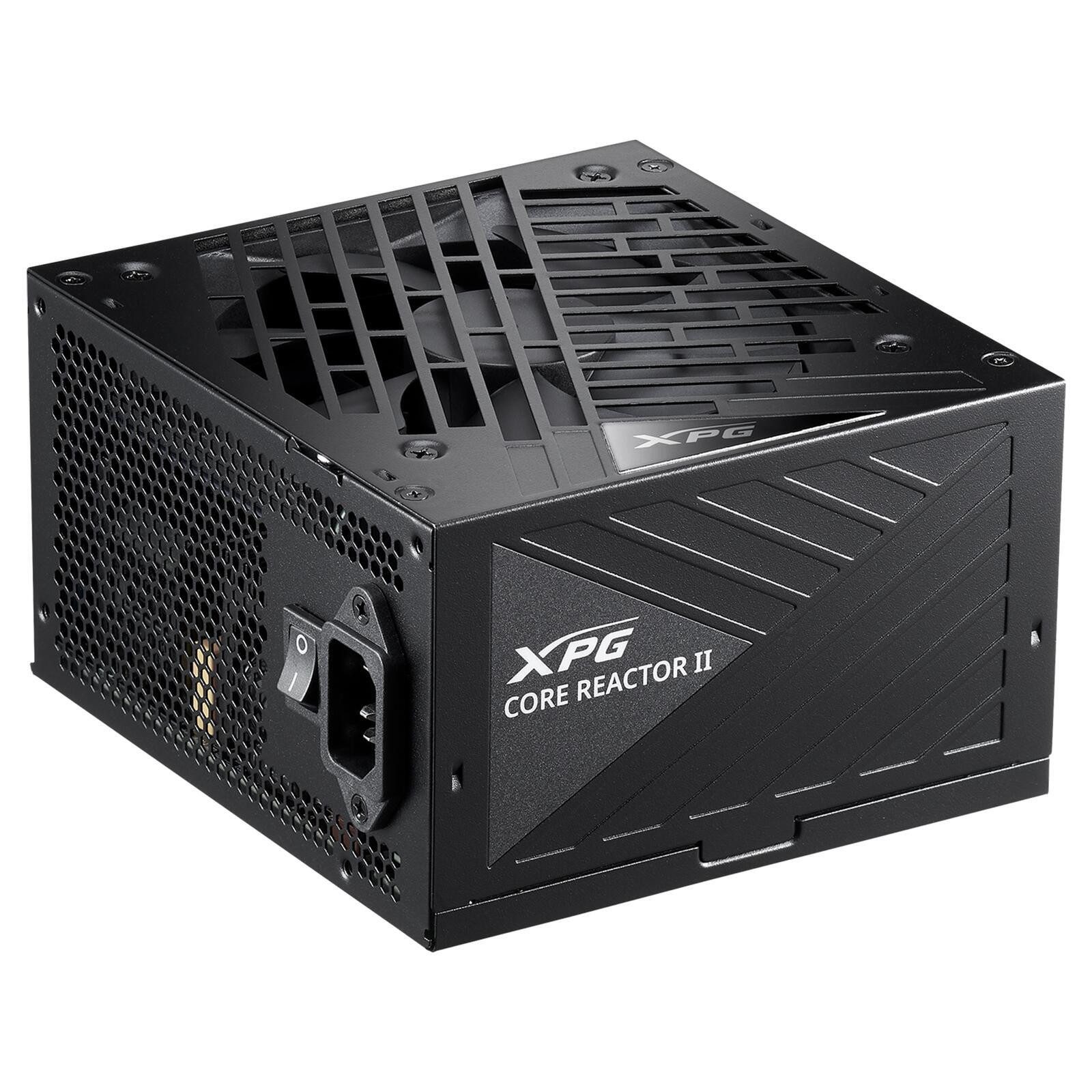 ADATA CORE REACTOR II, Black, 80+ Gold, Full Modular, 85 PC-Netzteil