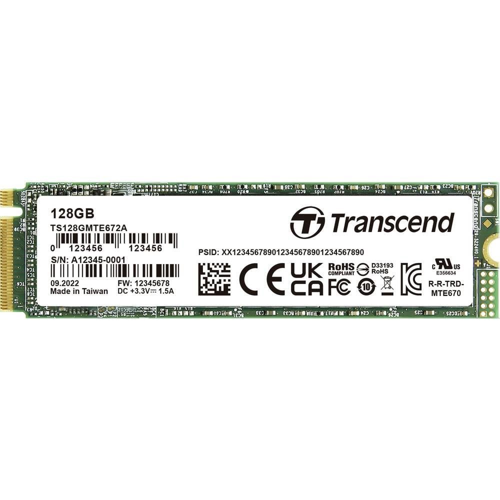 Transcend s M.2 SSD MTE672A-VS1 TS128GMTE672A-VS1 SSHD-Hybrid-Festplatte