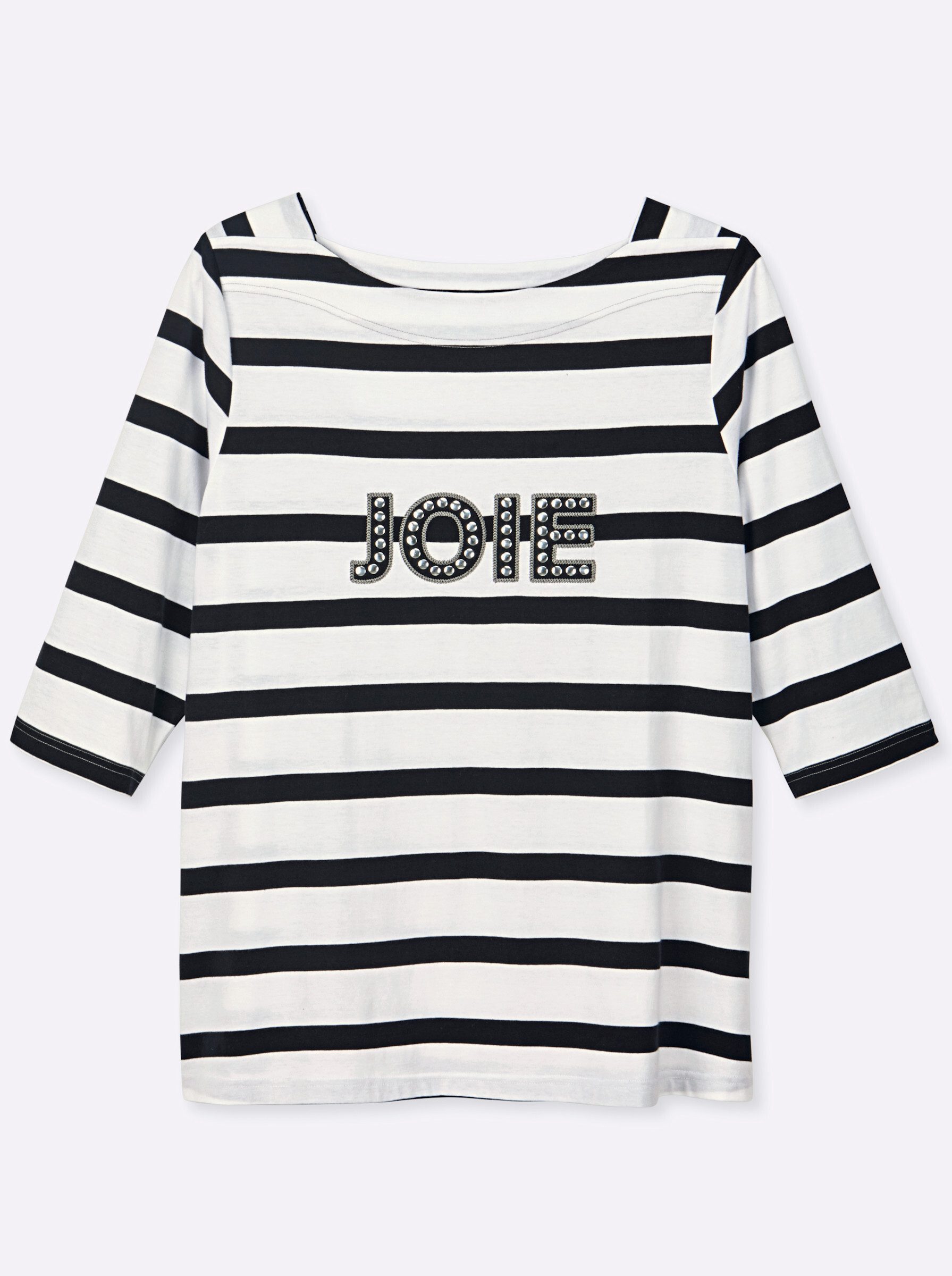 Sheego T-Shirt U-Boot-Shirt 3/4-Arm