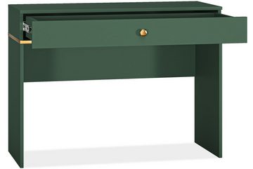 Konsimo Schminktisch ARICIA Schreibtisch, hergestellt in der EU, Soft-Close-Funktion, mit Schublade