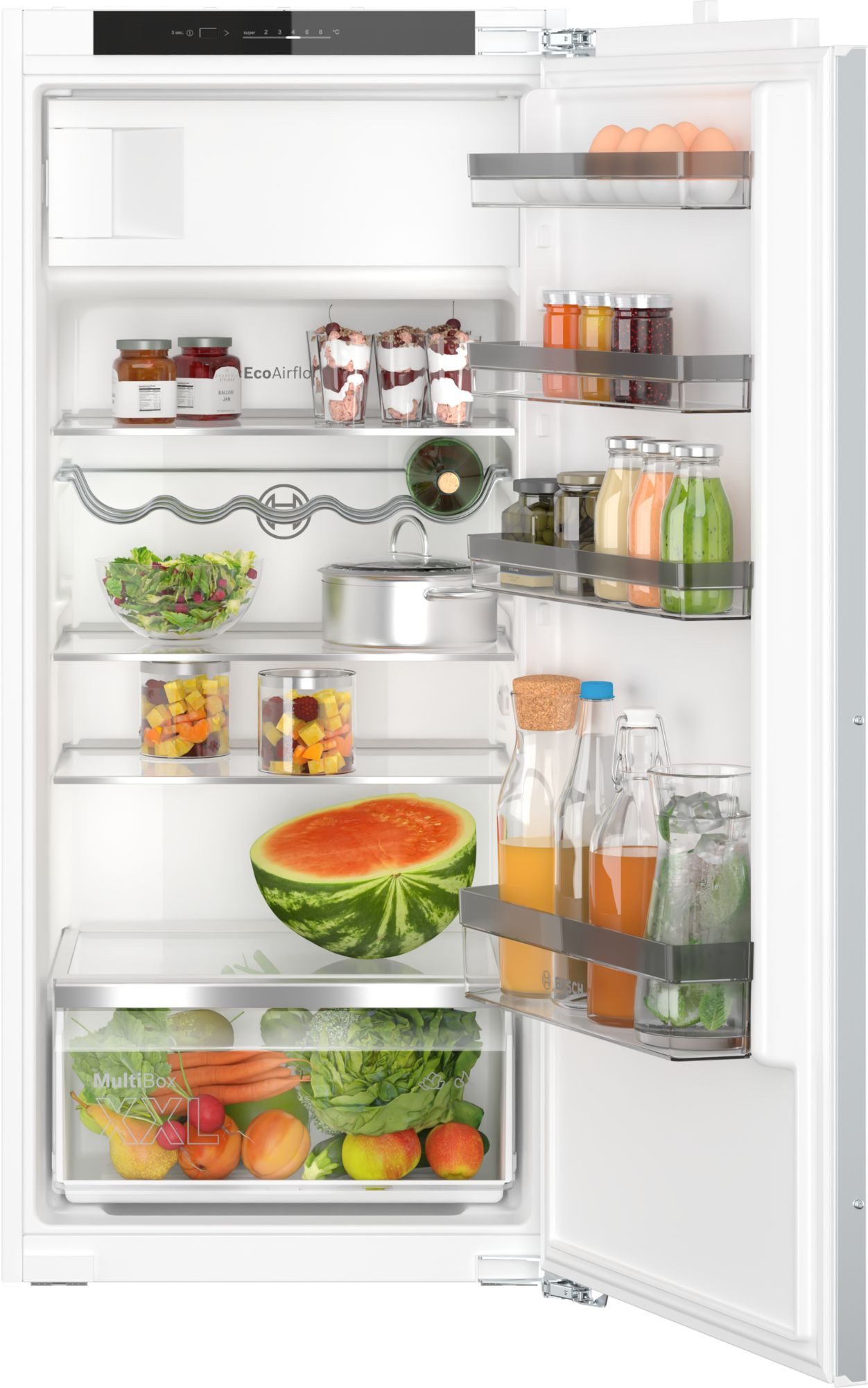 BOSCH Einbaukühlschrank Serie 4 KIL42VFE0, 122,1 cm hoch