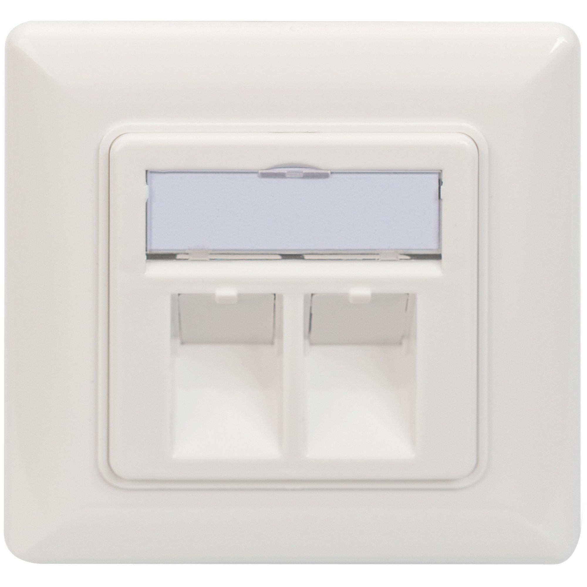 Digitus Digitus Leerdose DN-93801-1 für Keystone Module, Netzwerk-Adapter