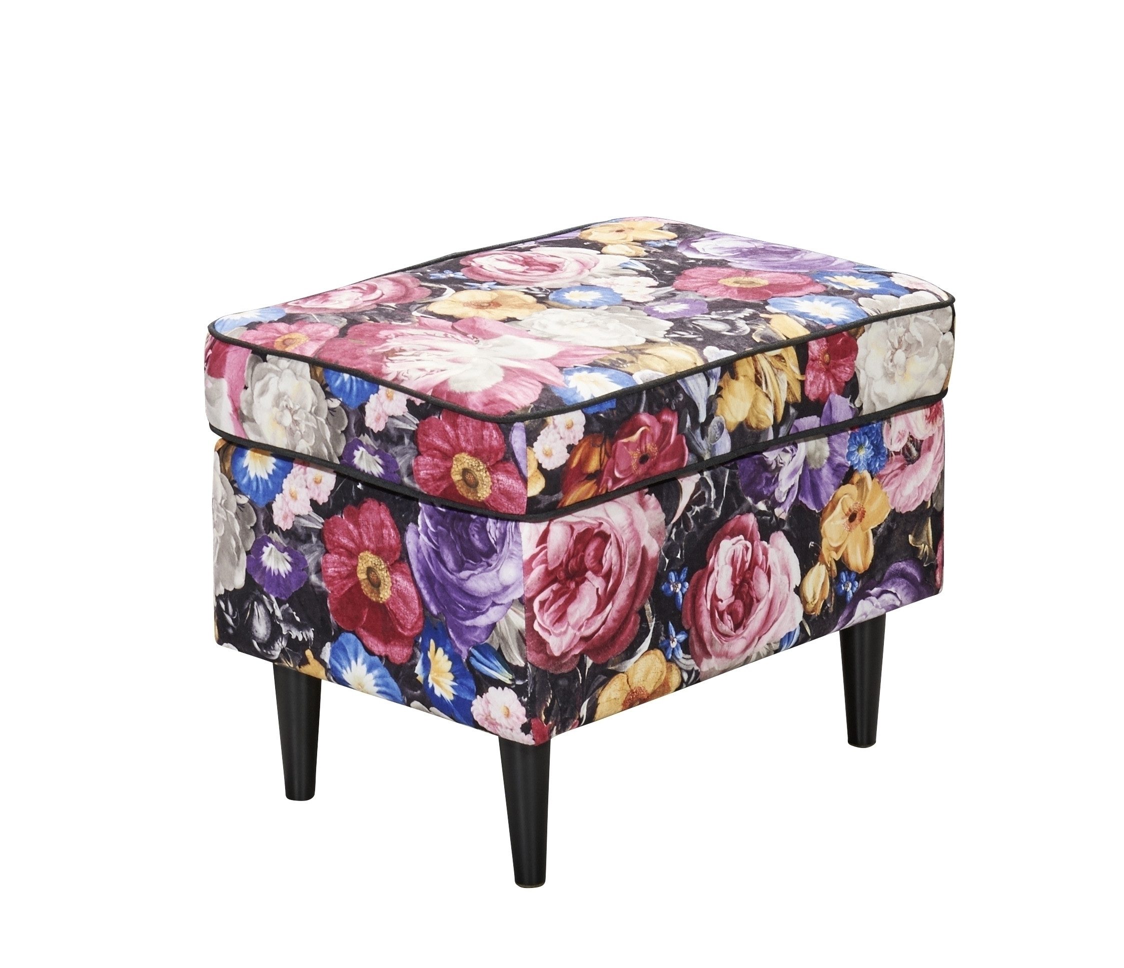 freiraum Fußhocker LAUREL, in Flower