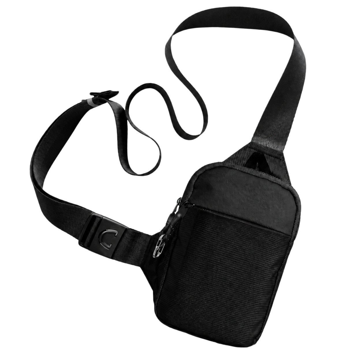 nsihing Schultertasche Anti Diebstahl Umhängetasche Chest Crossbody Bag Brusttasche (Herren Damen Wasserdicht Sling Bag Tasche Klein Handtasche), Praktisch für Alltag, Reisen und Outdoor
