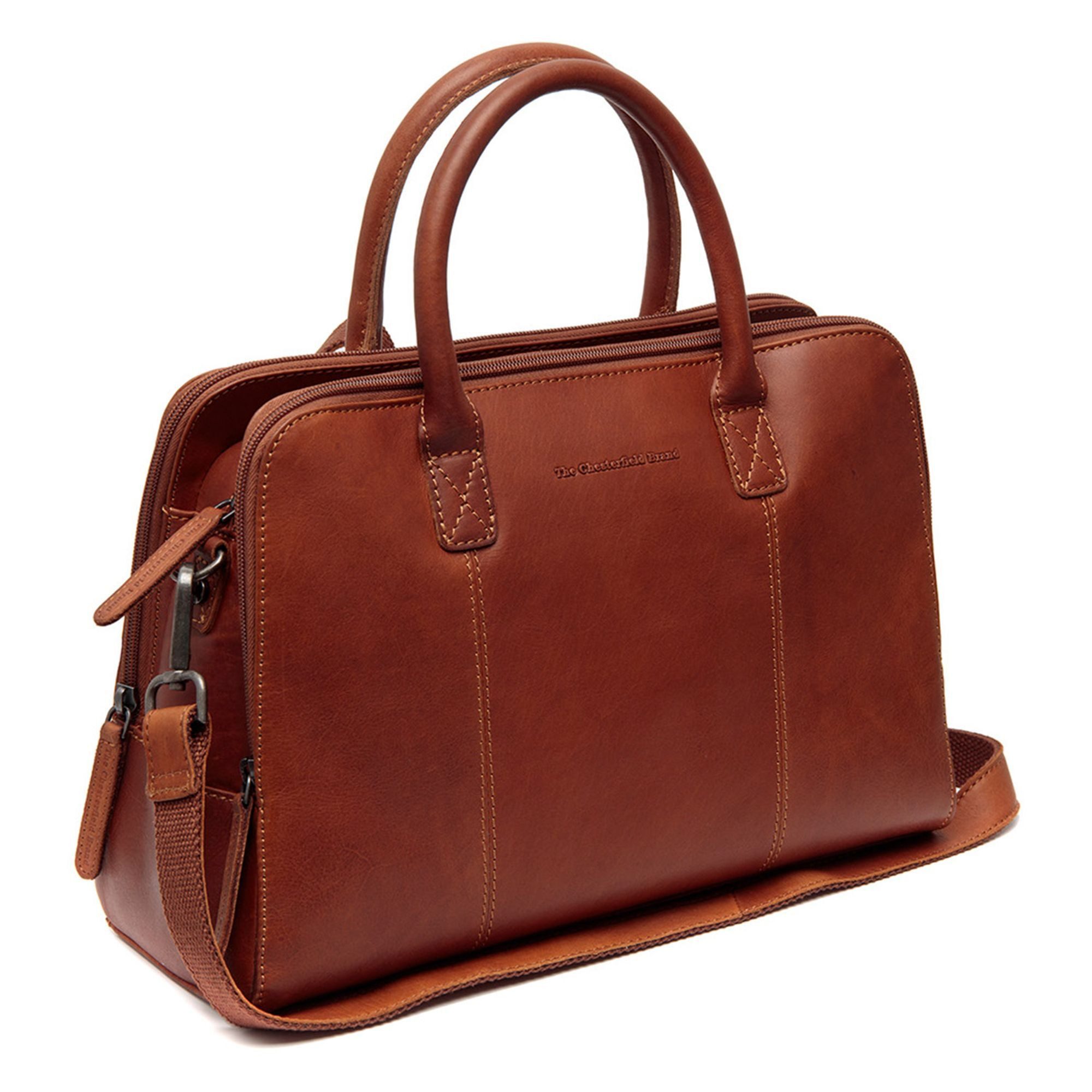 The Chesterfield Brand Schultertasche Layton, Leder günstig online kaufen