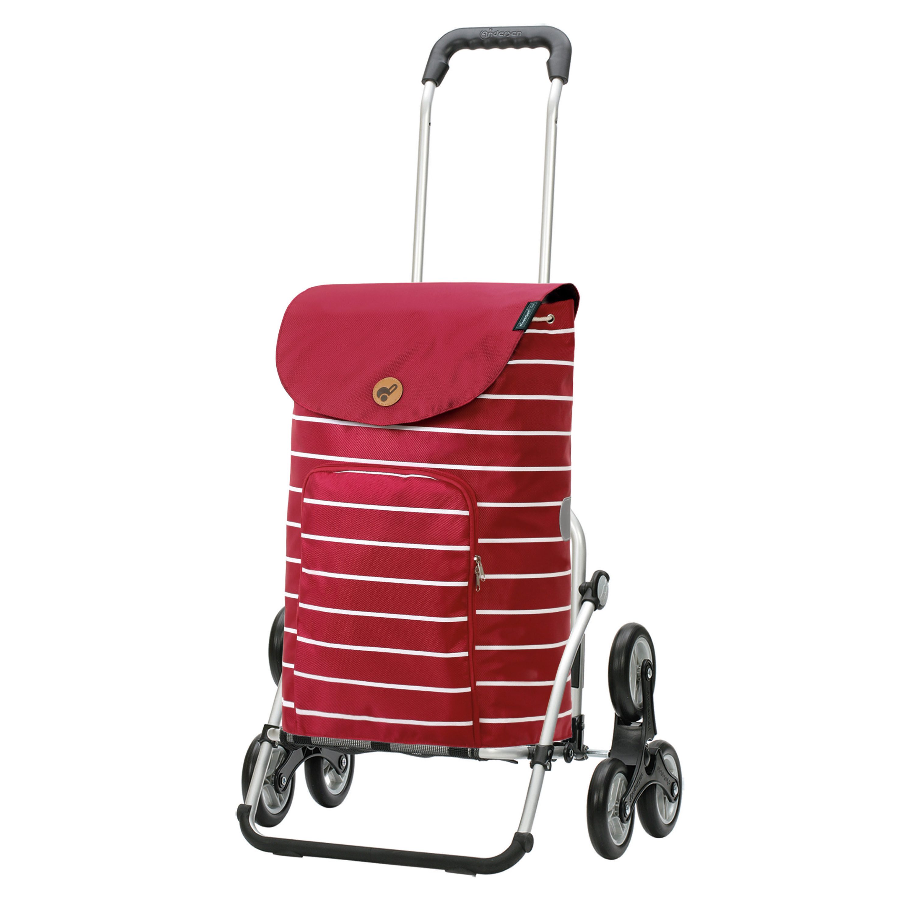 Einkaufstrolley Treppensteiger Royal Shopper Mia rot