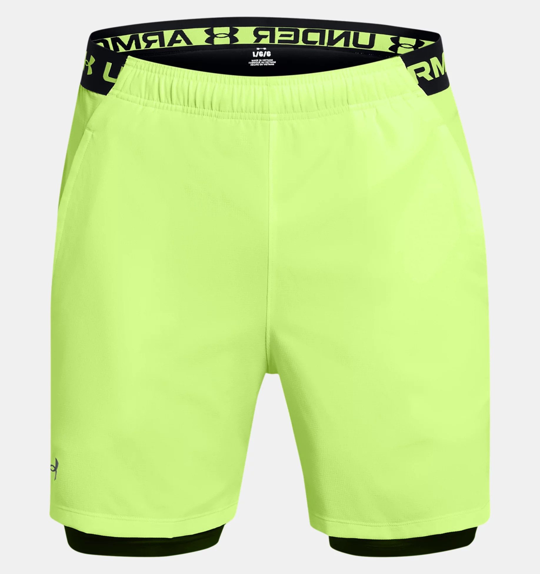 Under Armour® Trainingsshorts UA VANISH WOVEN 2IN1 STS MORPH GREEN günstig online kaufen