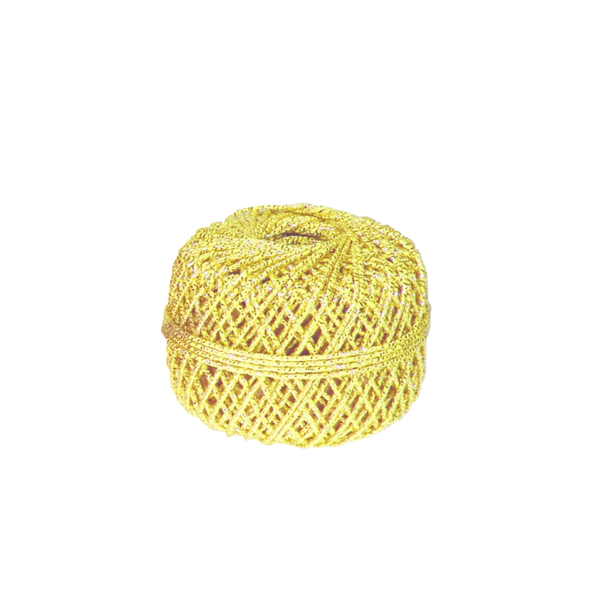 CLAIREFONTAINE Geschenkband Set mit 10 Geschenkkordeln 20mx1mm - Gold 601475C, Kordel