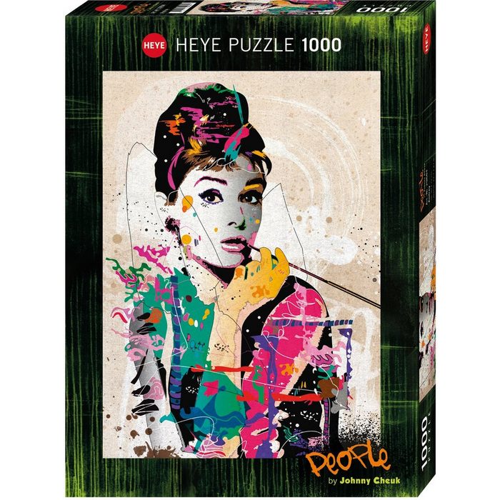 HEYE Puzzle »People by Johnny Cheuk Audrey« 1000 Puzzleteile Made in Germany