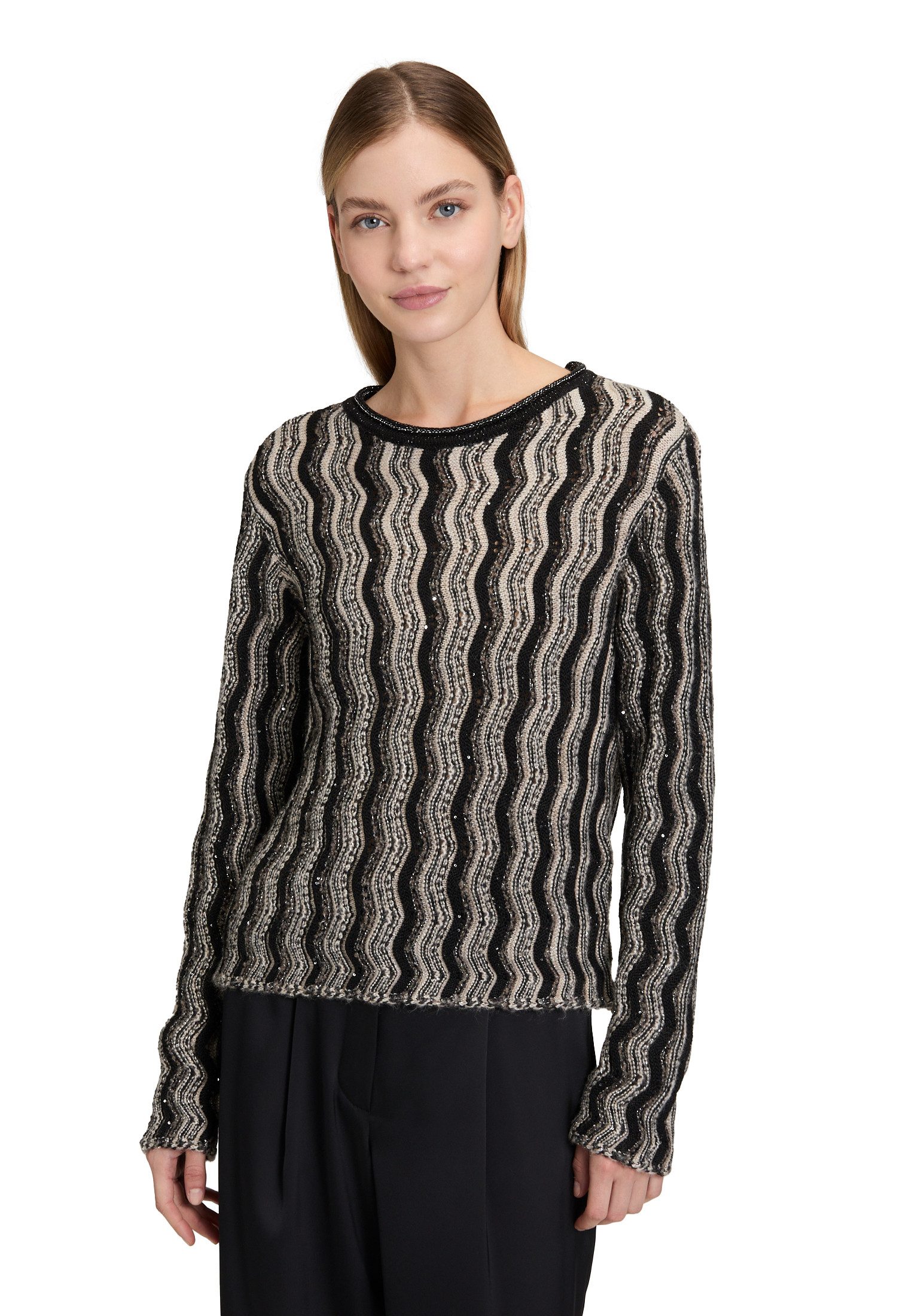 Betty Barclay Strickpullover Damen mit Pailletten (1-tlg) günstig online kaufen