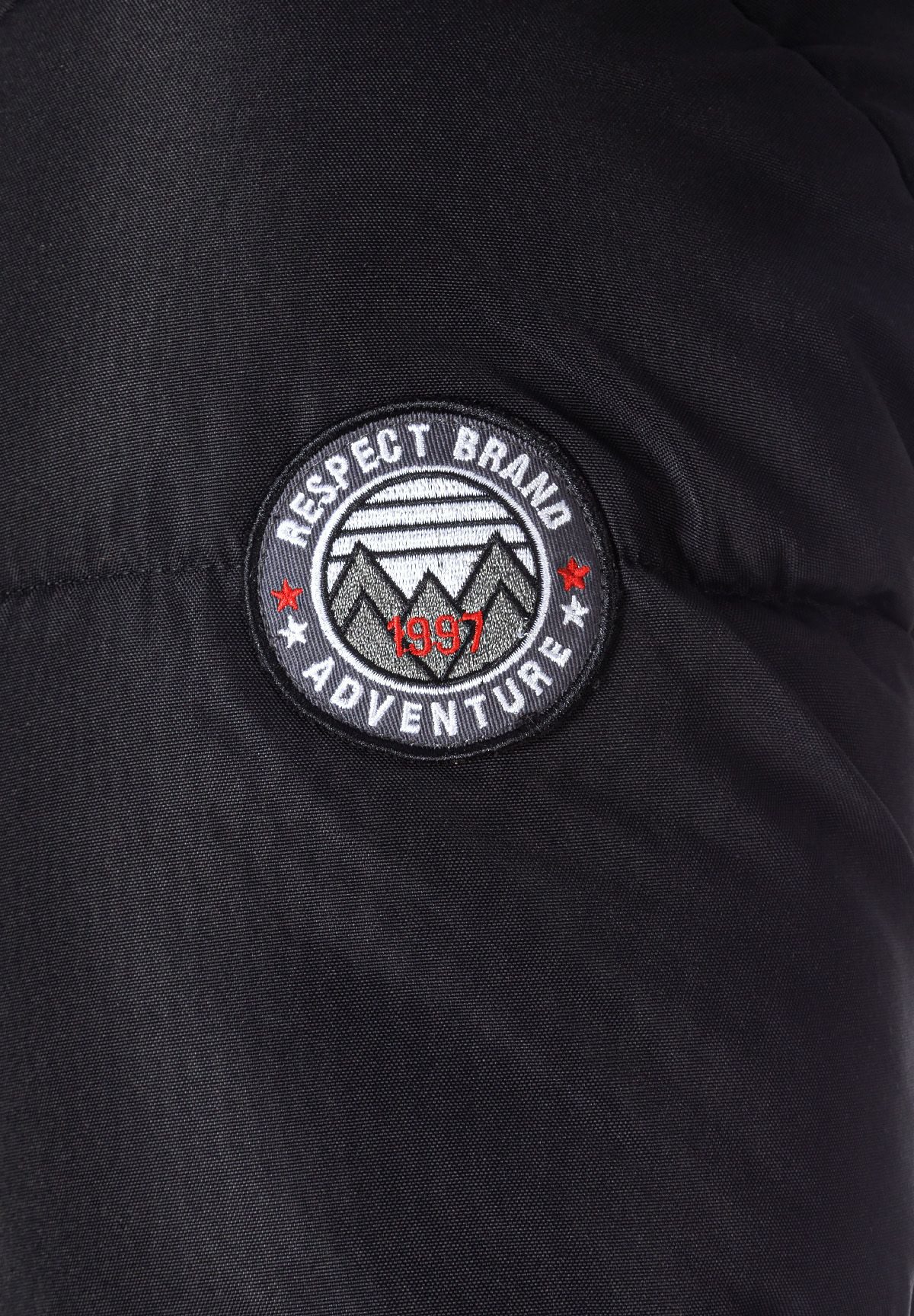 Respect Winterjacke Gefütterte Jacke mit Fellimitat (XS-XXL)