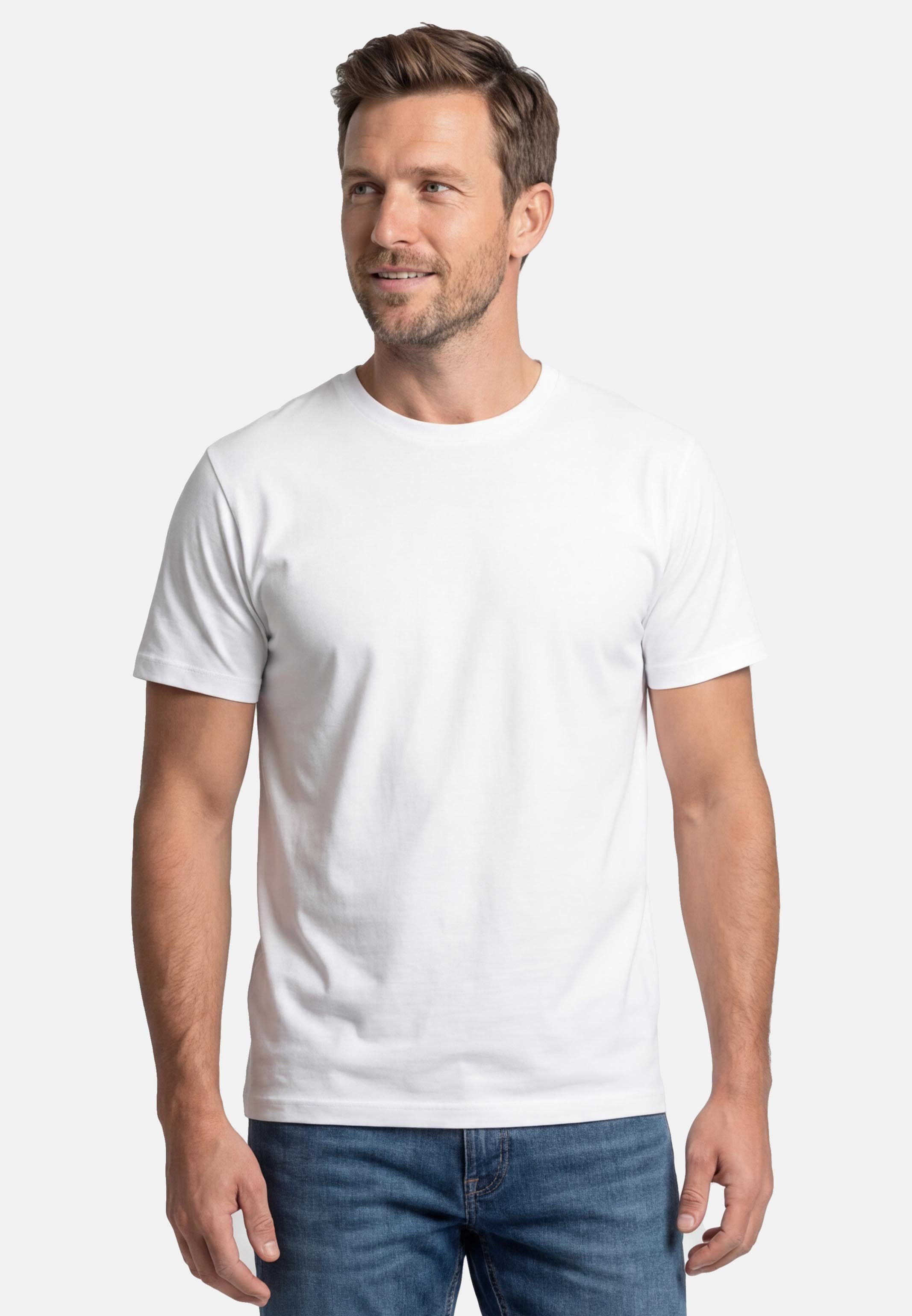 LERROS T-Shirt 5er Pack Basic (Spar-Set, 5-tlg) T-Shirt - Baumwolle - Atmun günstig online kaufen