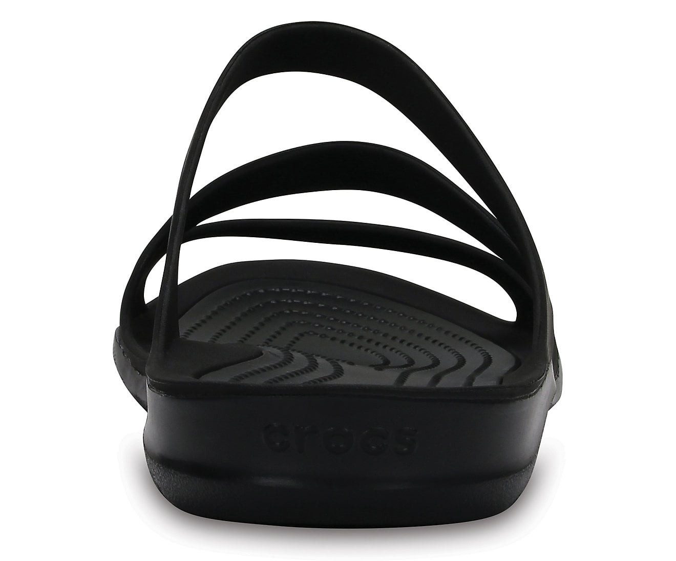 Crocs Sandalen Swiftwater schwarz/schwarz Damen Badeschuh günstig online kaufen