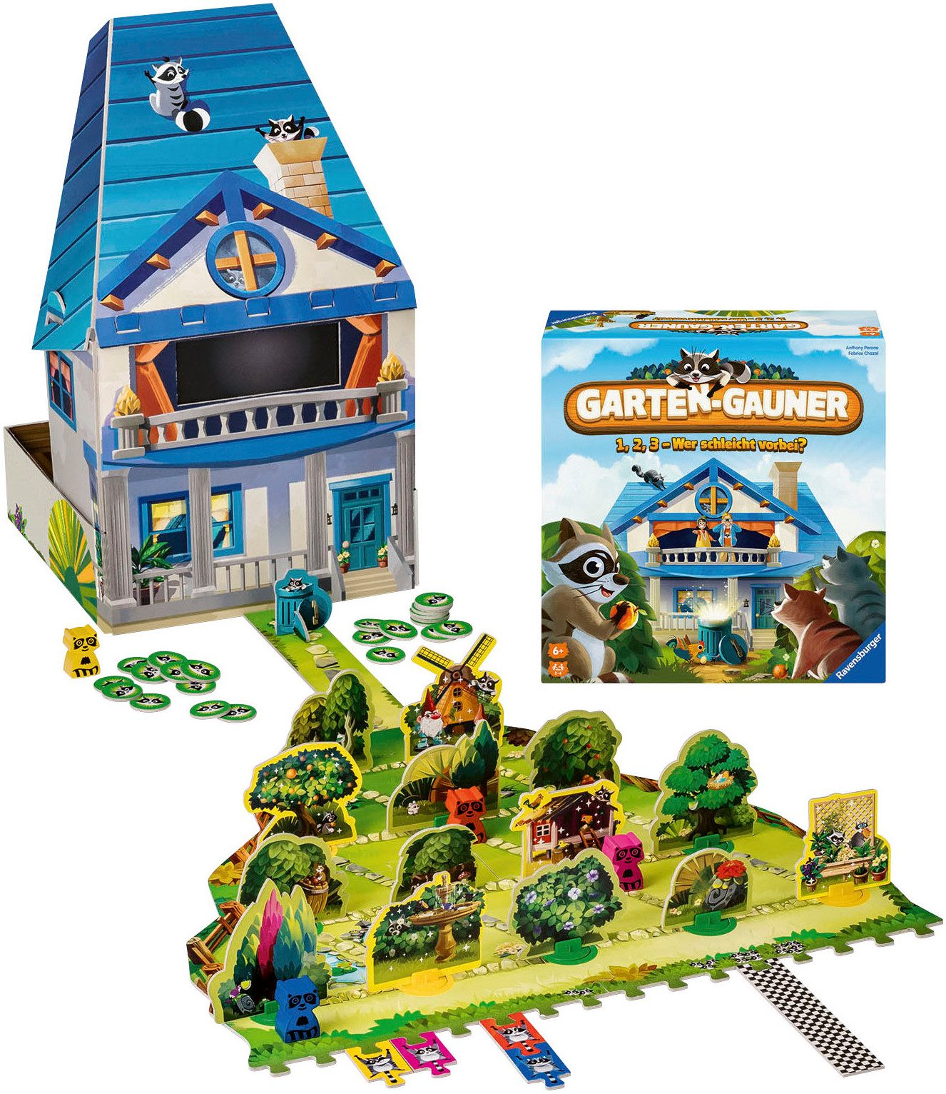 Ravensburger Spiel Garten-Gauner, Kinderspiel, Made in Europe