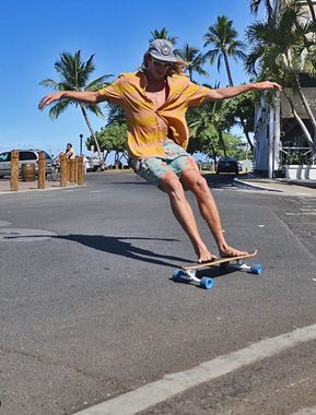 JUCKER HAWAII Skateboard Surf Skateboard Skatesurfer Honu // 31 Inch Surfskate Board