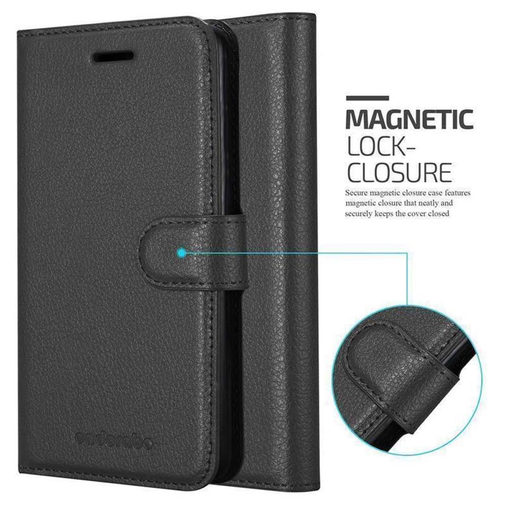 Cadorabo Handyhülle für iPhone 7 PLUS / 7S PLUS / 8 PLUS Hülle Apple iPhone 7 PLUS / 7S PLUS / 8 PLUS, Hülle Schutzhülle mit Standfunktion, Kartenfach und Magnetverschluss