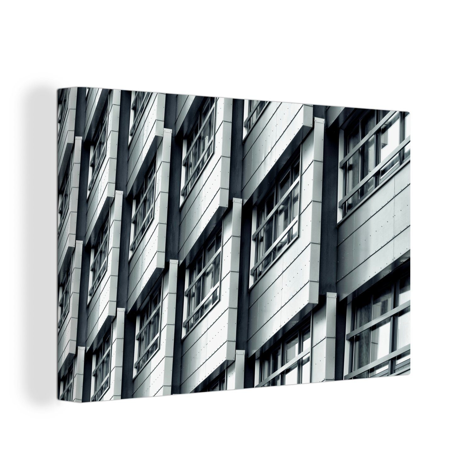 Aufhängefertig, (1 cm Niederlande, Leinwandbild - Wanddeko, Wohnung - St), Wandbild OneMillionCanvasses® 30x20 Leinwandbilder, Almere
