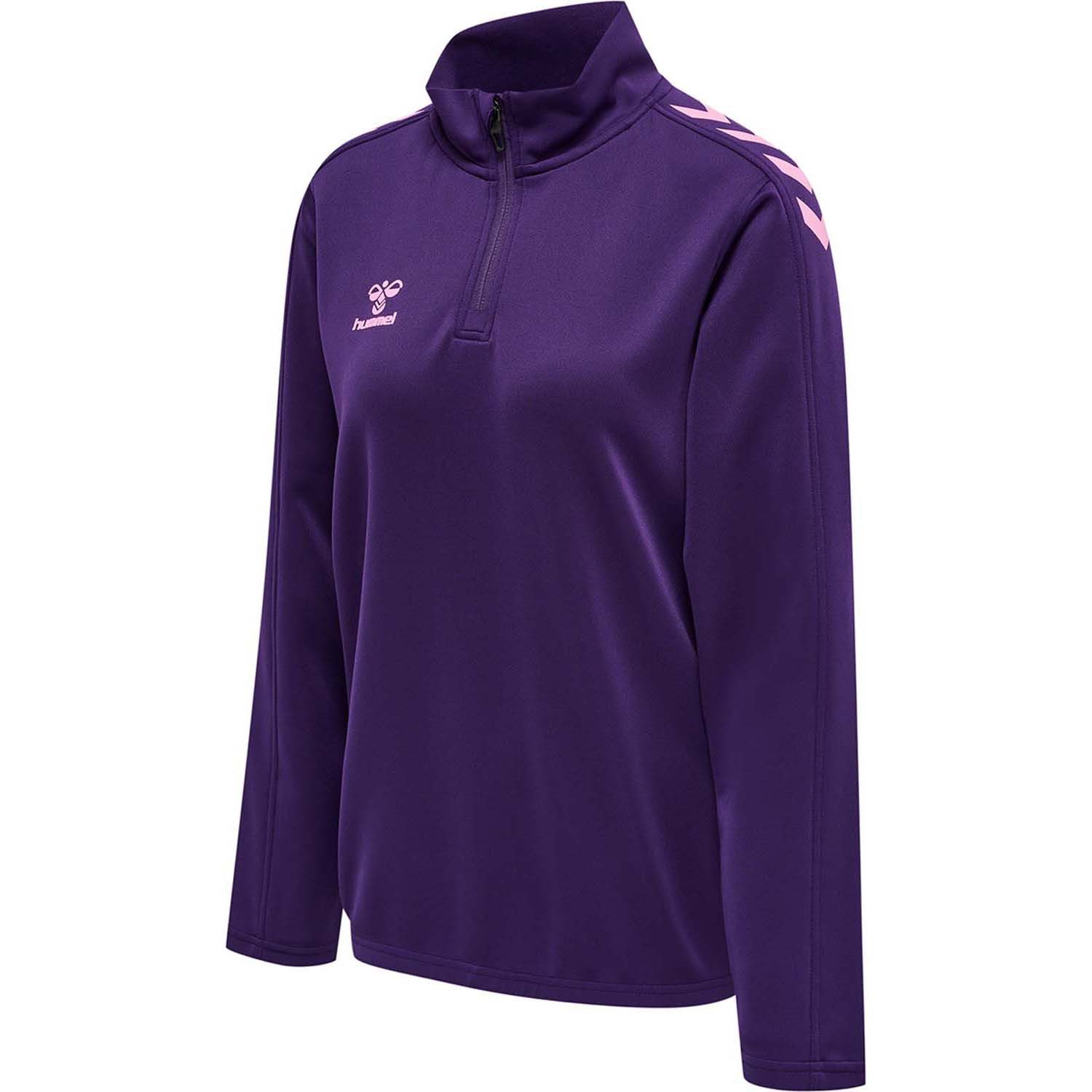 Fleecepullover Hummel Damen Trainingstop Core XK Half Zip Sweat Woman 211945
