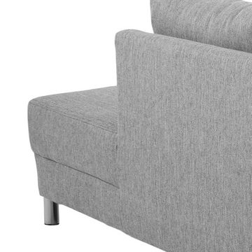 ebuy24 Sofa Calverton Eckcouch mit Chaiselong nach rechts in h, 1 Teile