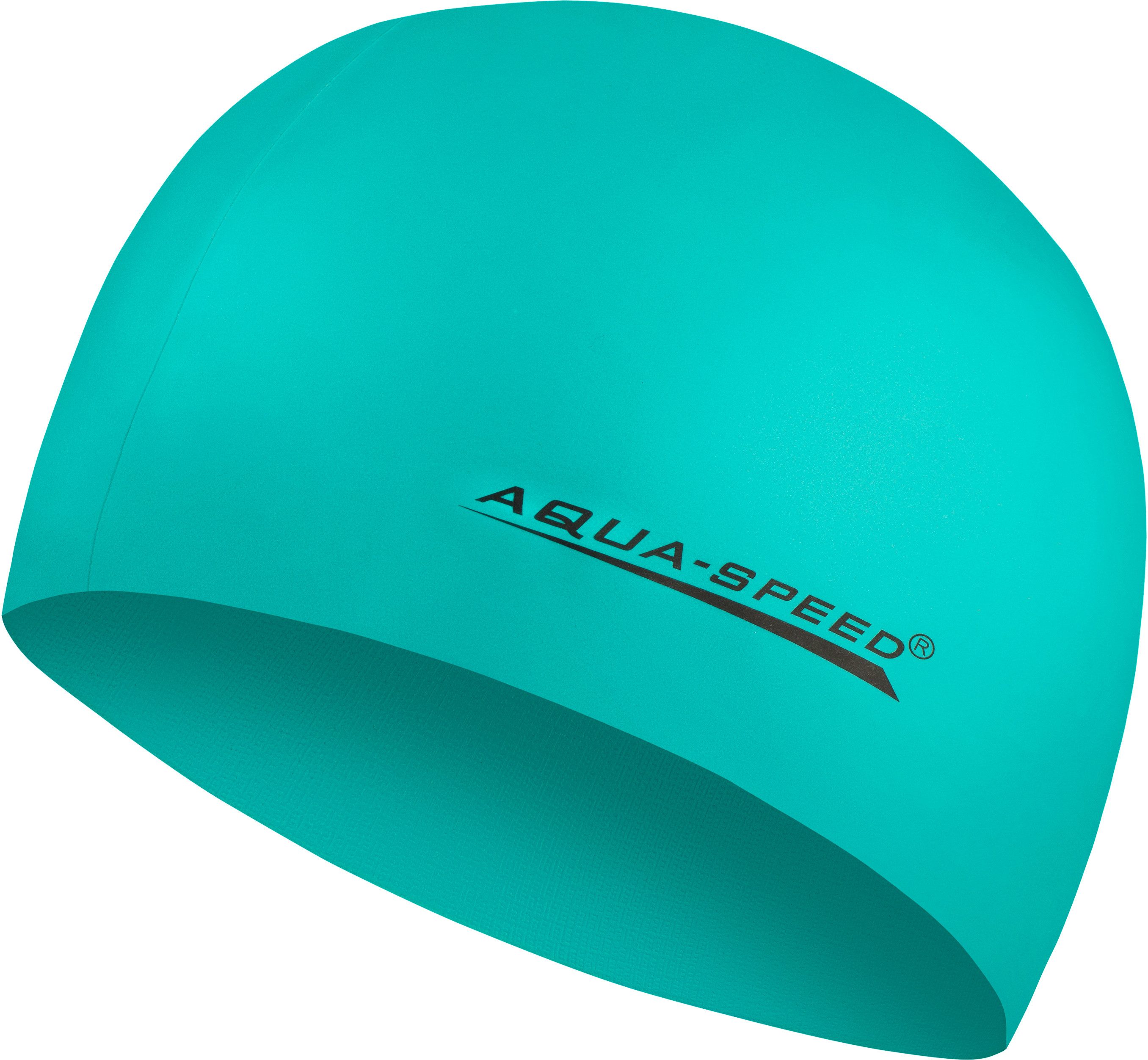 Aqua Speed Badekappe Schwimmhaube Stretch-Silikon Türkis Strapazierfähig & flexibel (Langlebiges Silikon – hält intensives Training aus), Flexibles & widerstandsfähiges Material – ideal für Sport & Freizeit