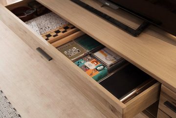 MCA furniture Lowboard TV-Board Salvador groß, Eiche Bianco