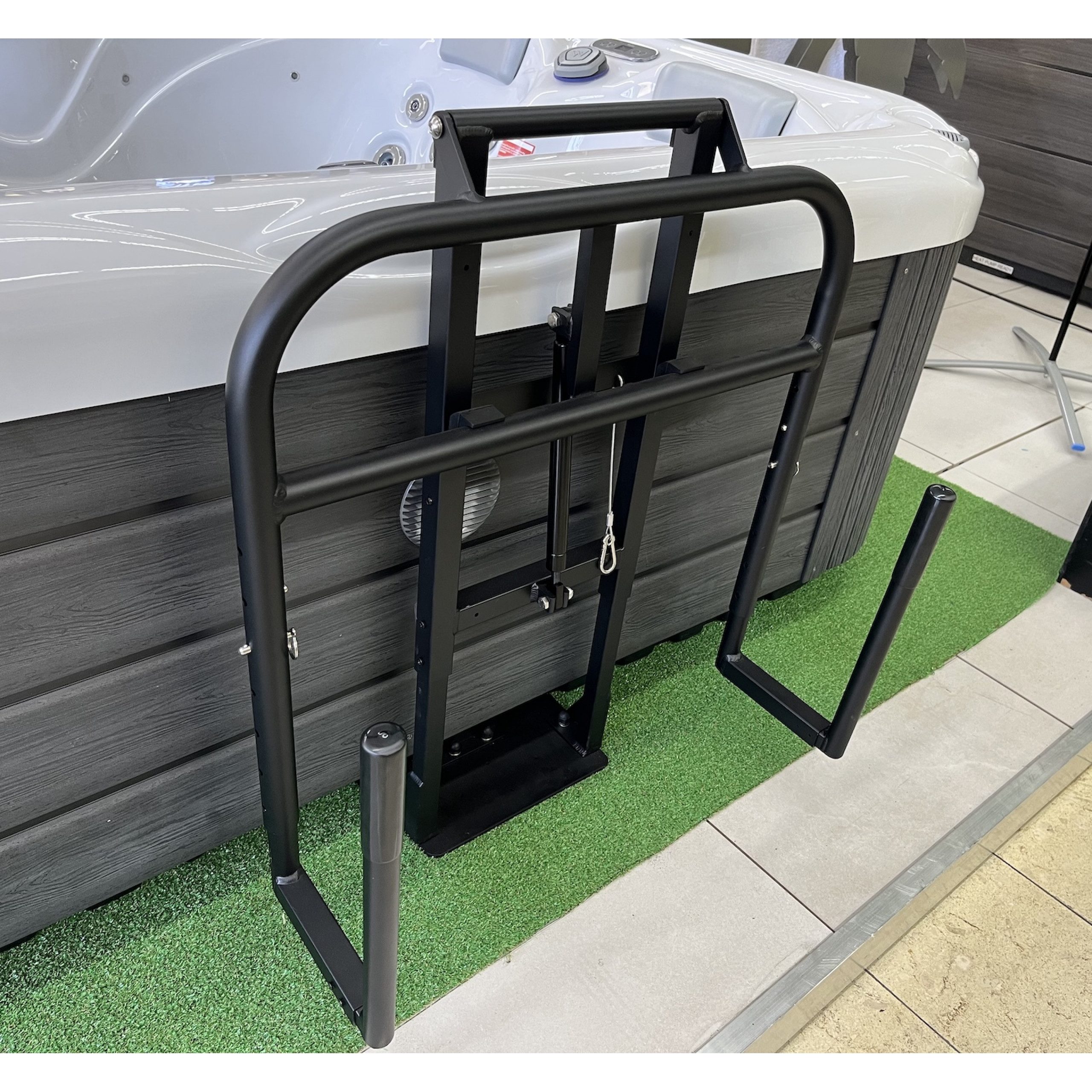 Platinum Spas Pooltreppe Platinum Spas Cover Caddy / Stand II UnderMount Lifter Coverlifter