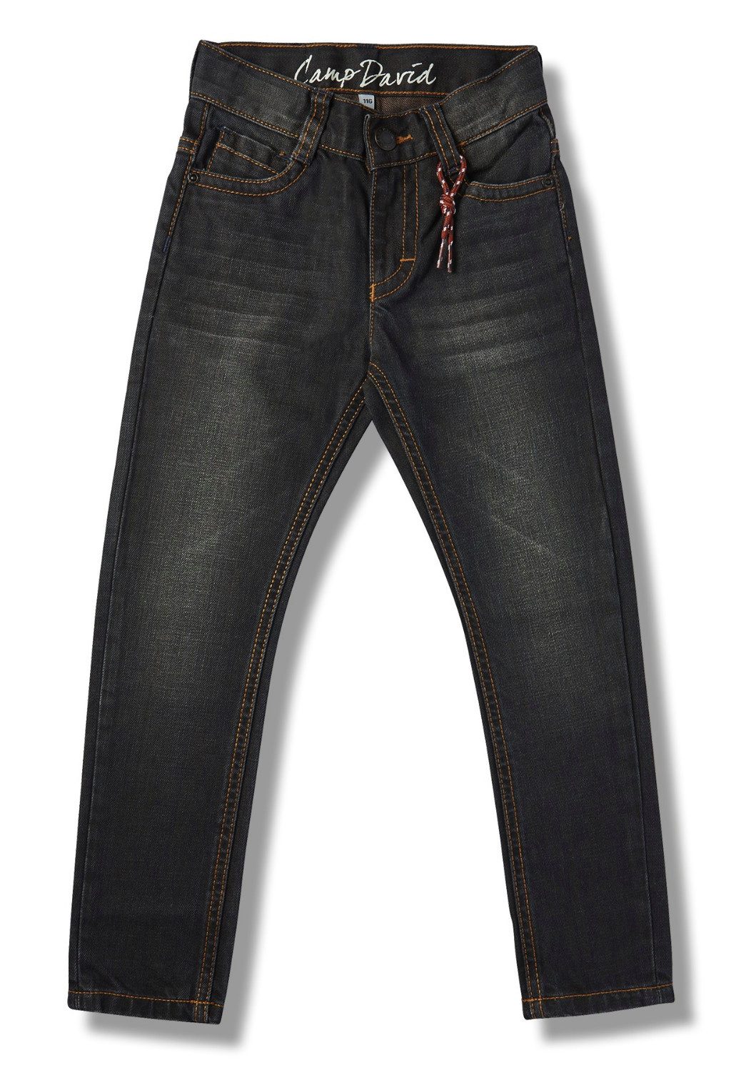 5-Pocket-Jeans Jungen Jeans Baumwolle Denim robust klassisch