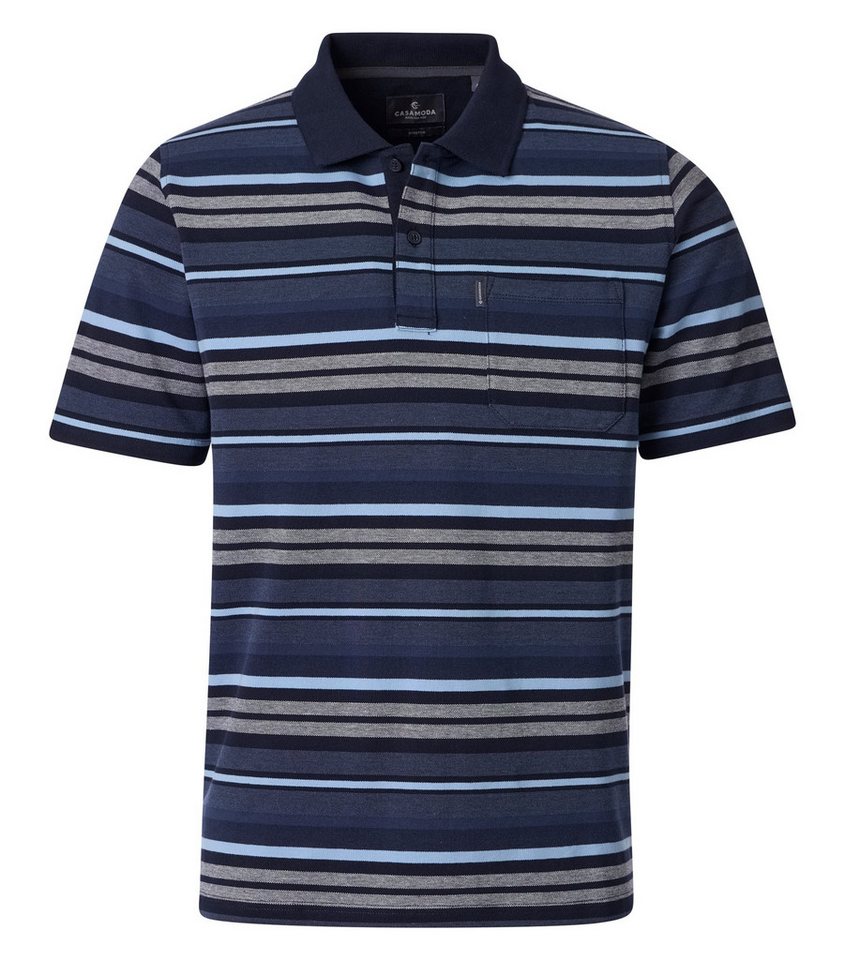 CASAMODA Poloshirt CASAMODA Polo-Shirt gestreift