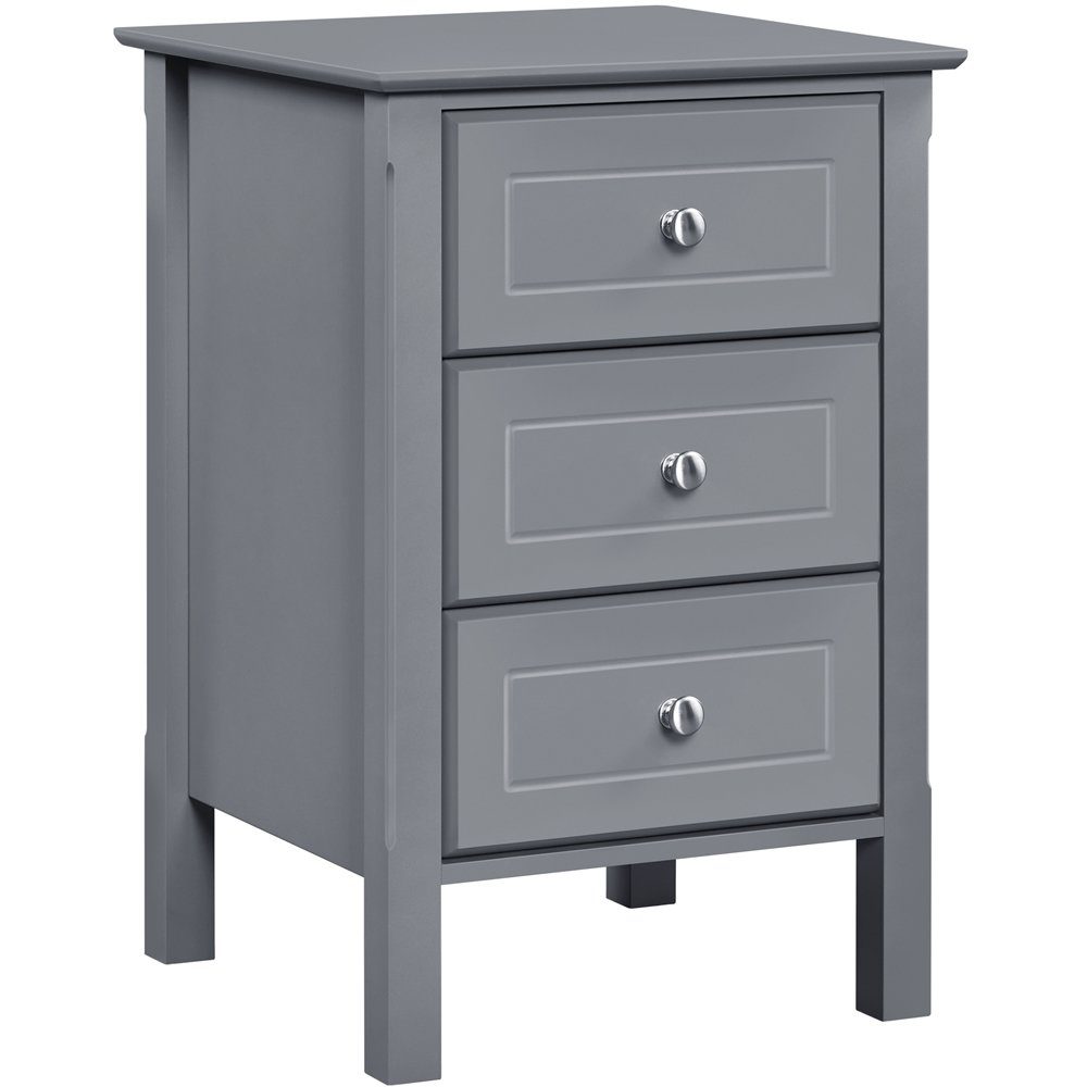 Yaheetech Beistelltisch (1-St), Nachtkonsole Nachttisch Nachtschrank mit 3 günstig online kaufen