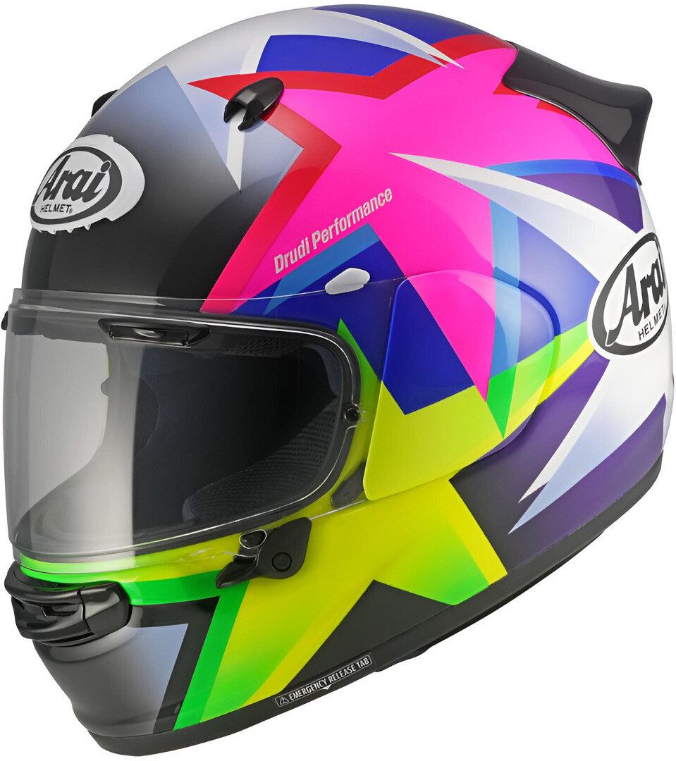 Arai Motorradhelm Quantic Star Helm, Pinlock, Herausnehmbares Innenfutter, Spoiler