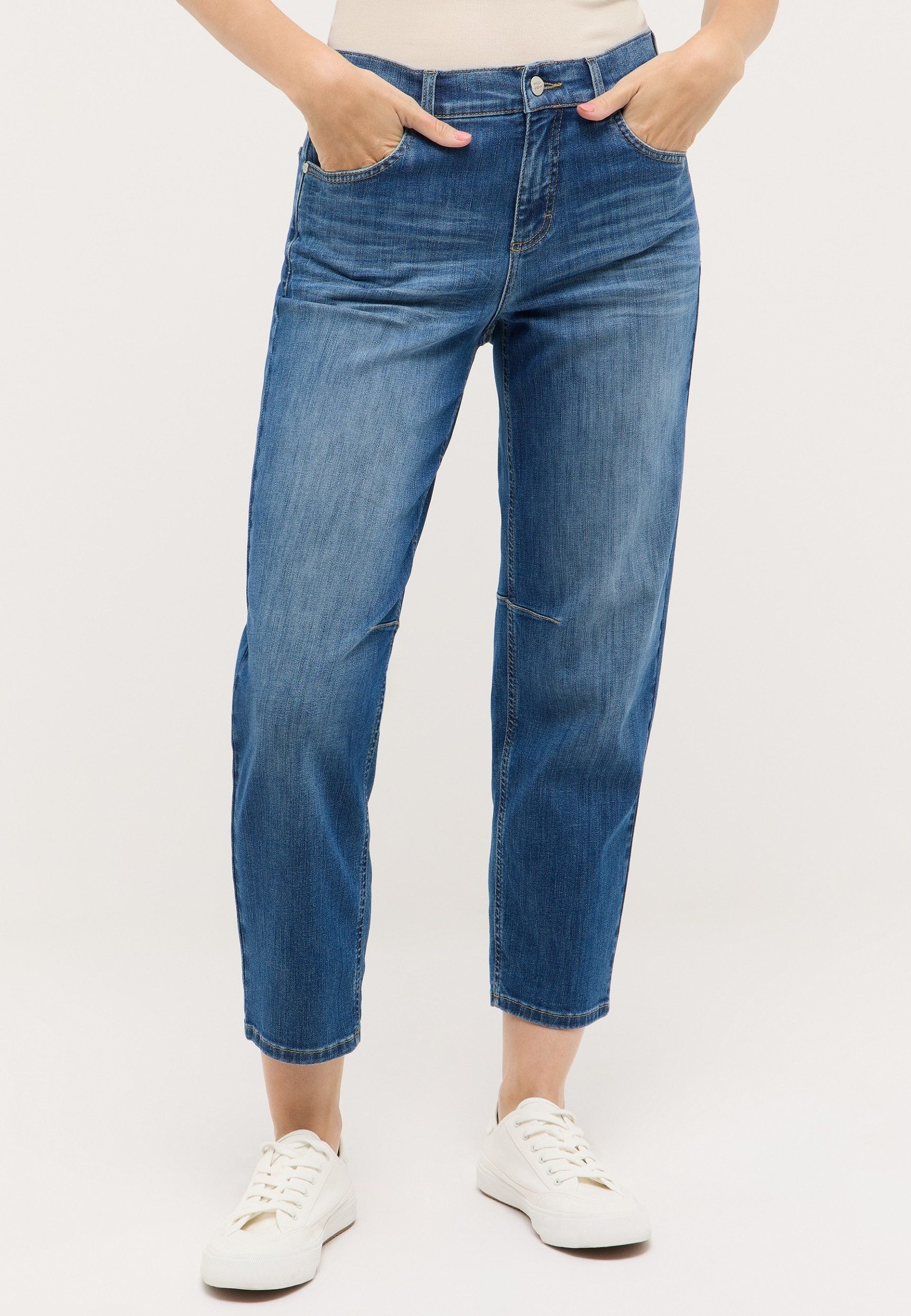 ANGELS 5-Pocket-Jeans EVY OLD WASHED USED BUFFI günstig online kaufen