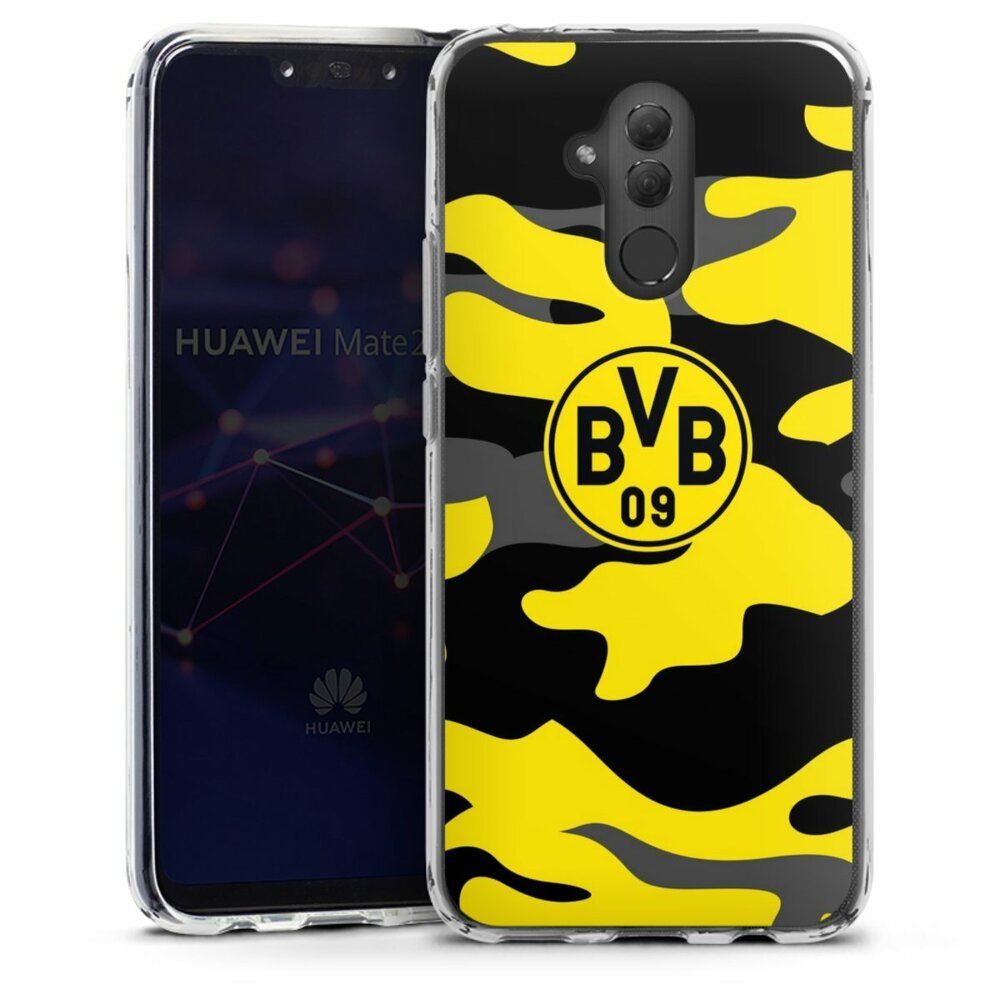 DeinDesign Handyhülle BVB Borussia Dortmund Fanartikel BVB Camo, Huawei Mate 20 Lite Silikon Hülle Bumper Case Handy Schutzhülle