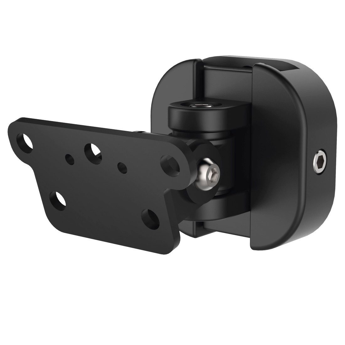 Hama Halterung Lautsprecher-Wandhalterung, universal, neigbar, schwenkbar, Schwarz