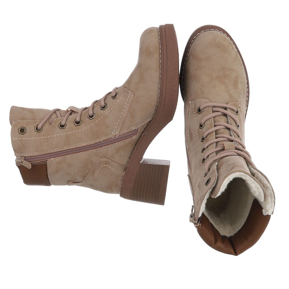 Ital-Design Elegante Damen-Stiefelette mit hochwertigem Material und Komfor günstig online kaufen