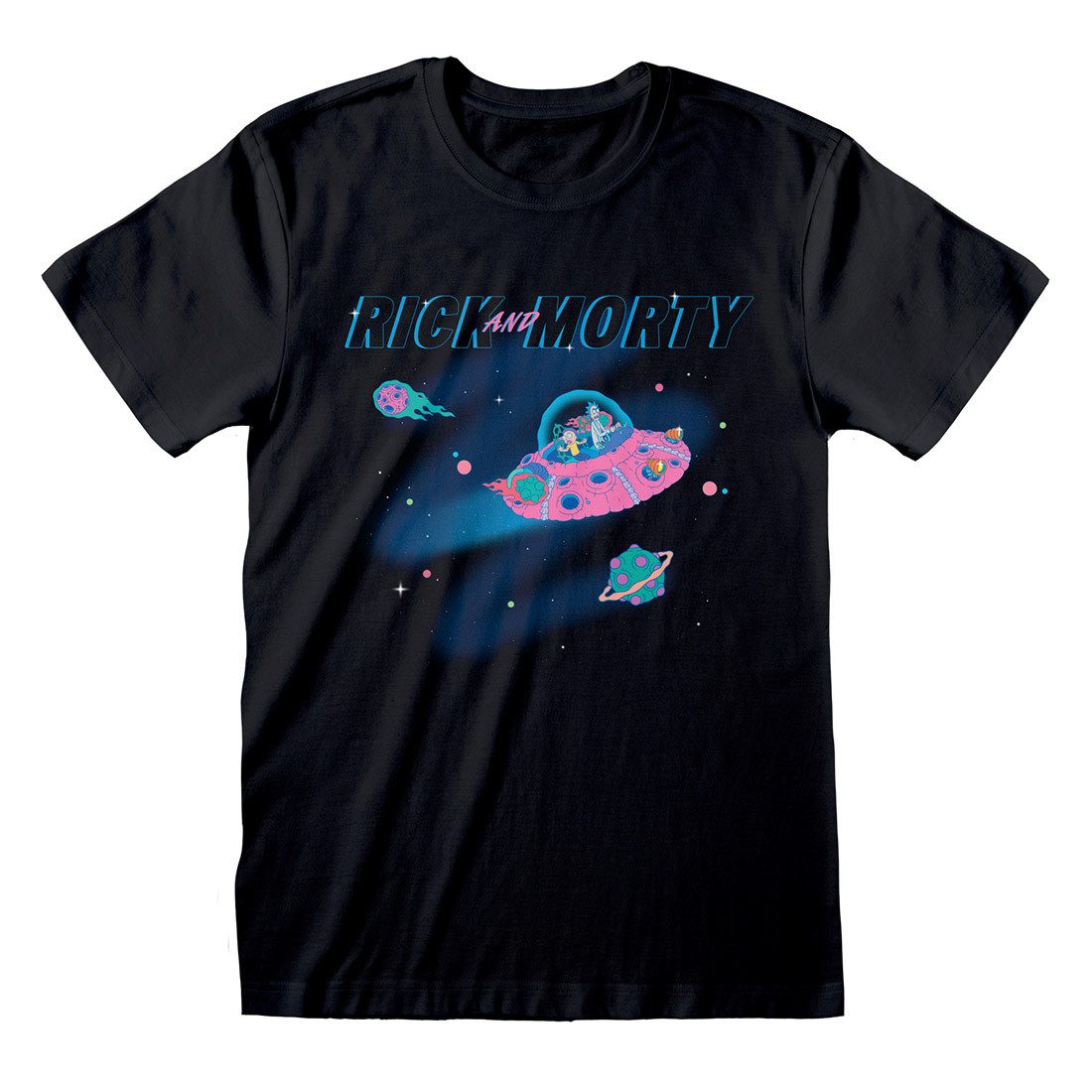 Rick and Morty T-Shirt In Space